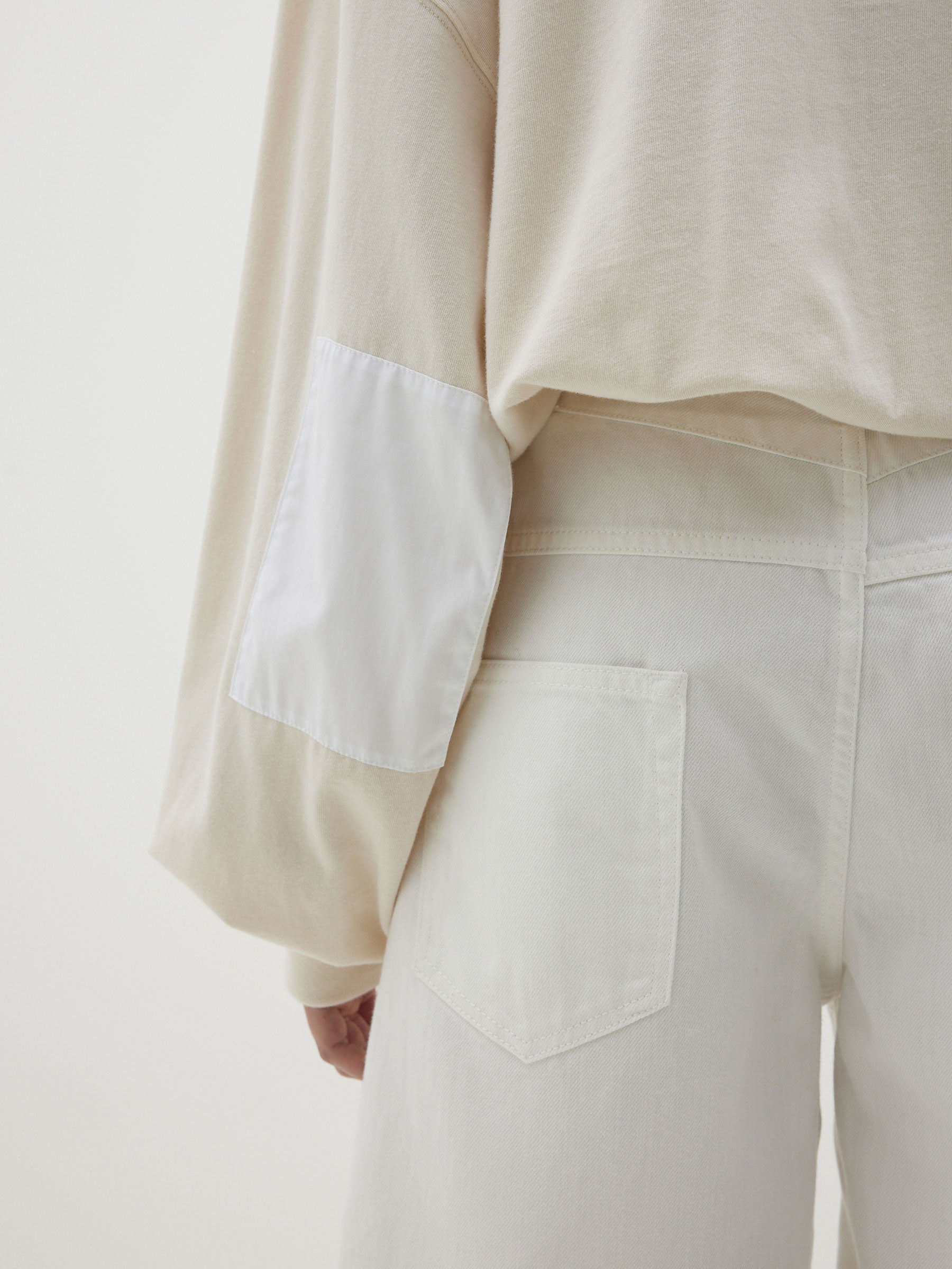 double jersey popover sweat