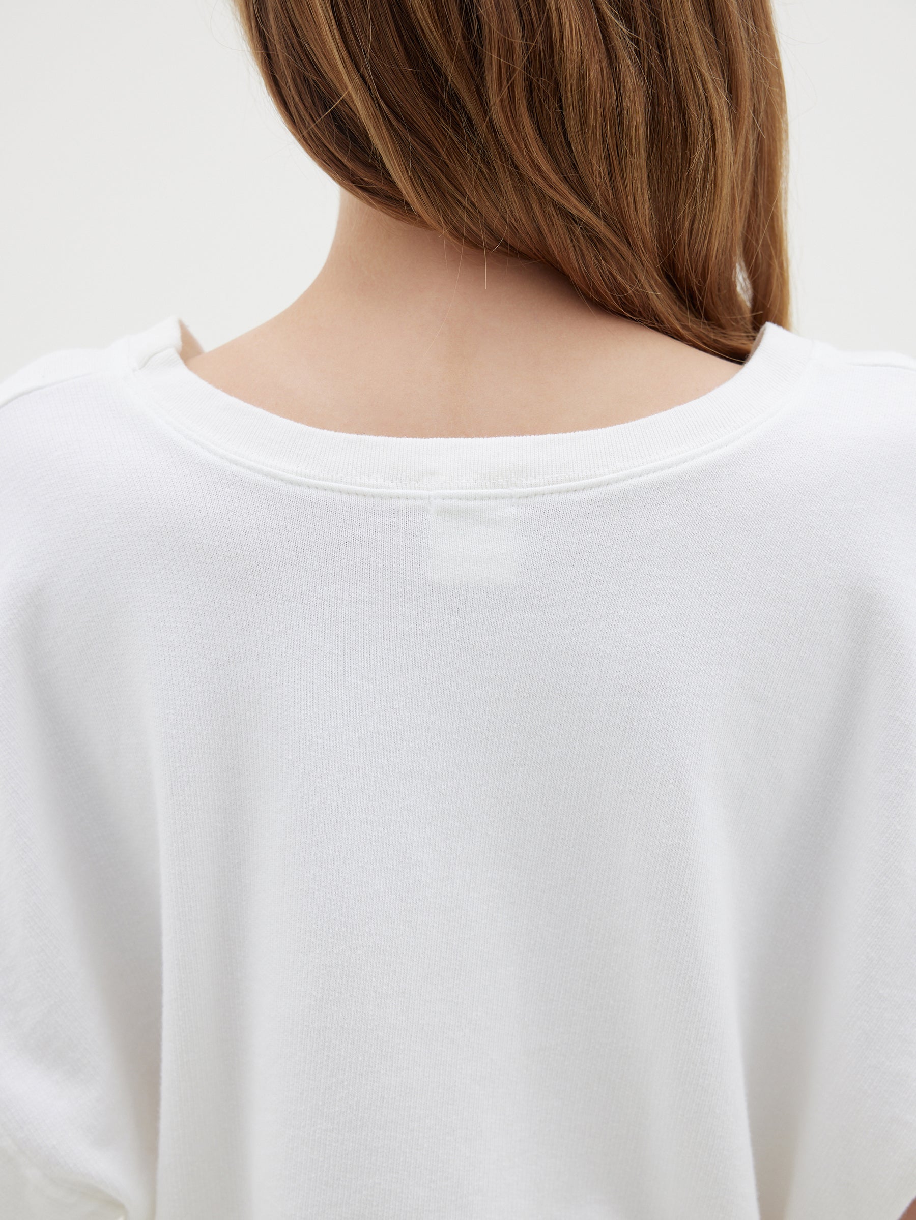 cropped terry athletic tank