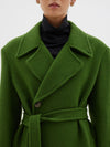 boucle wool coat
