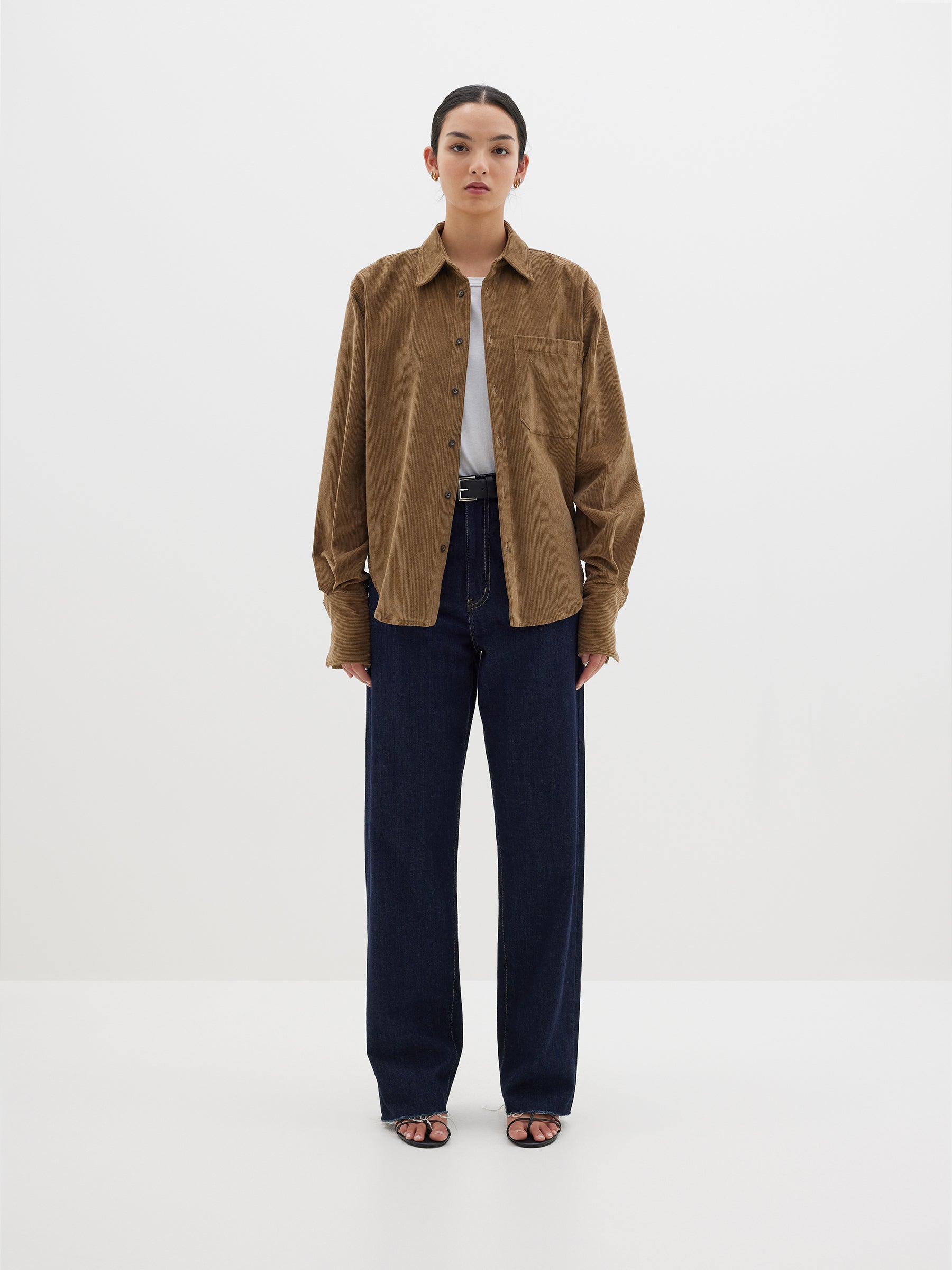 casual classic cord shirt