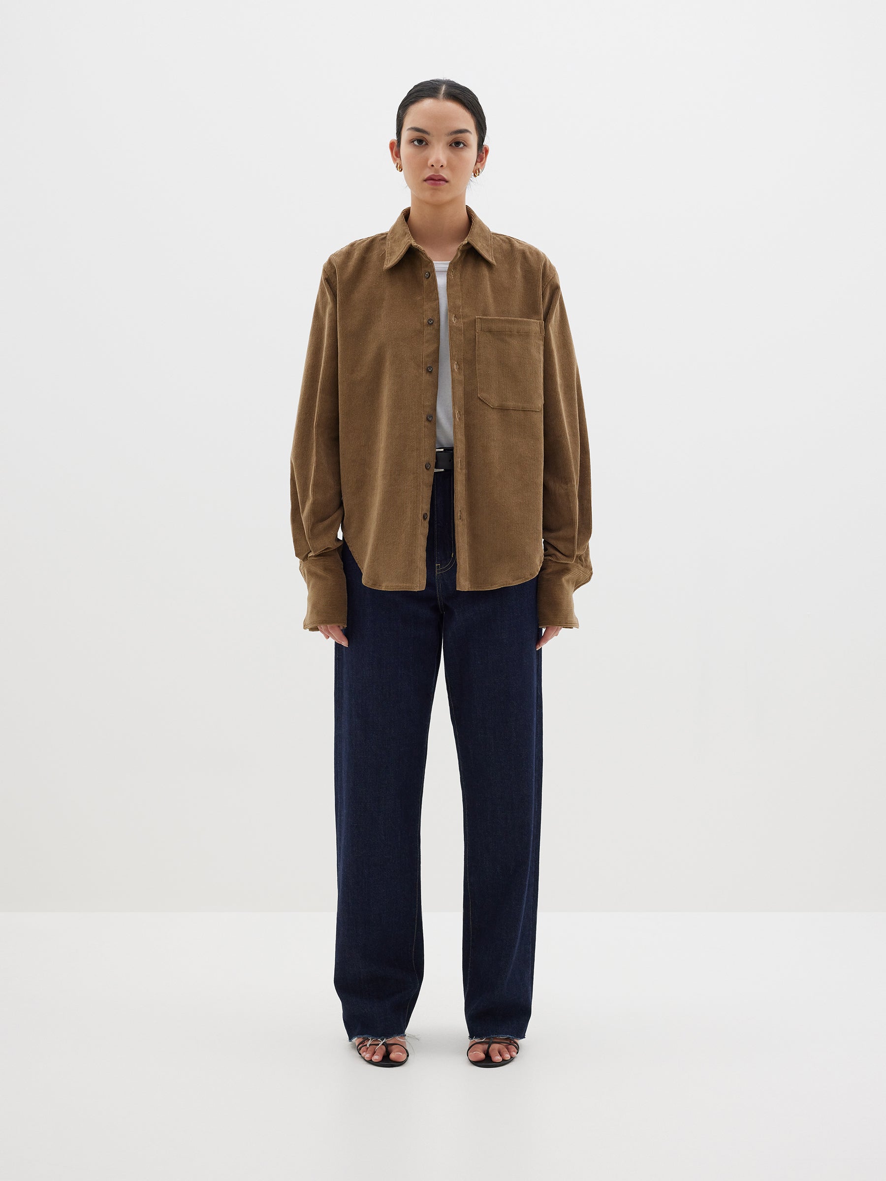 casual classic cord shirt
