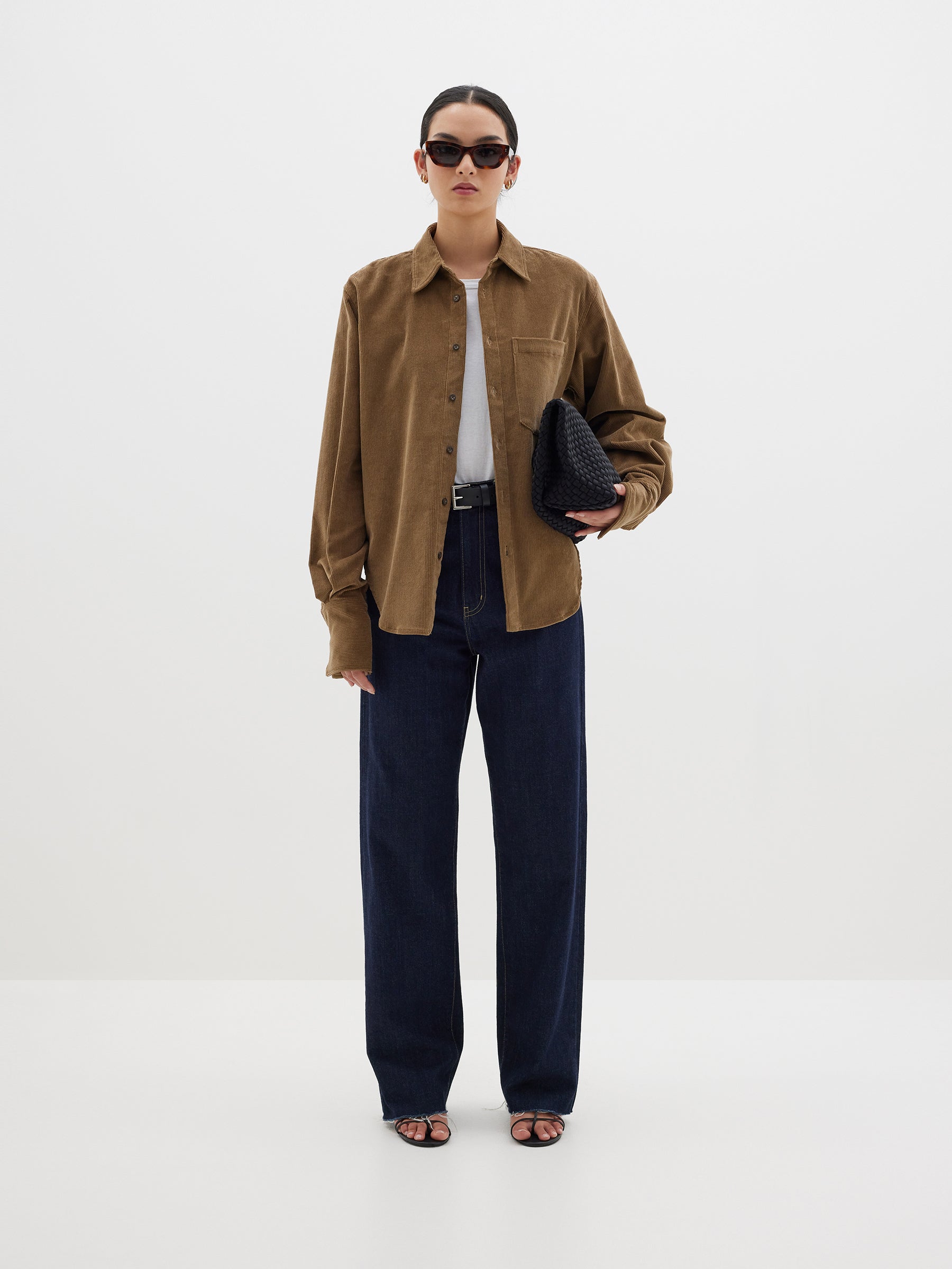casual classic cord shirt