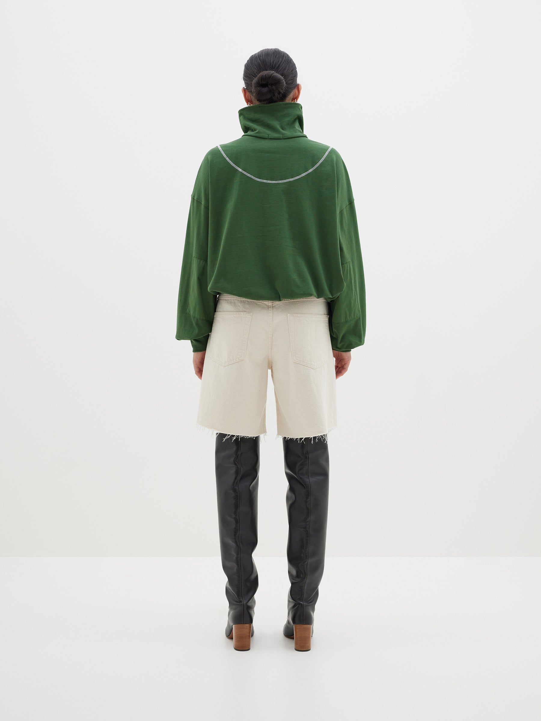 double jersey popover sweat