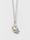 meadowlark anemone pearl chain necklace