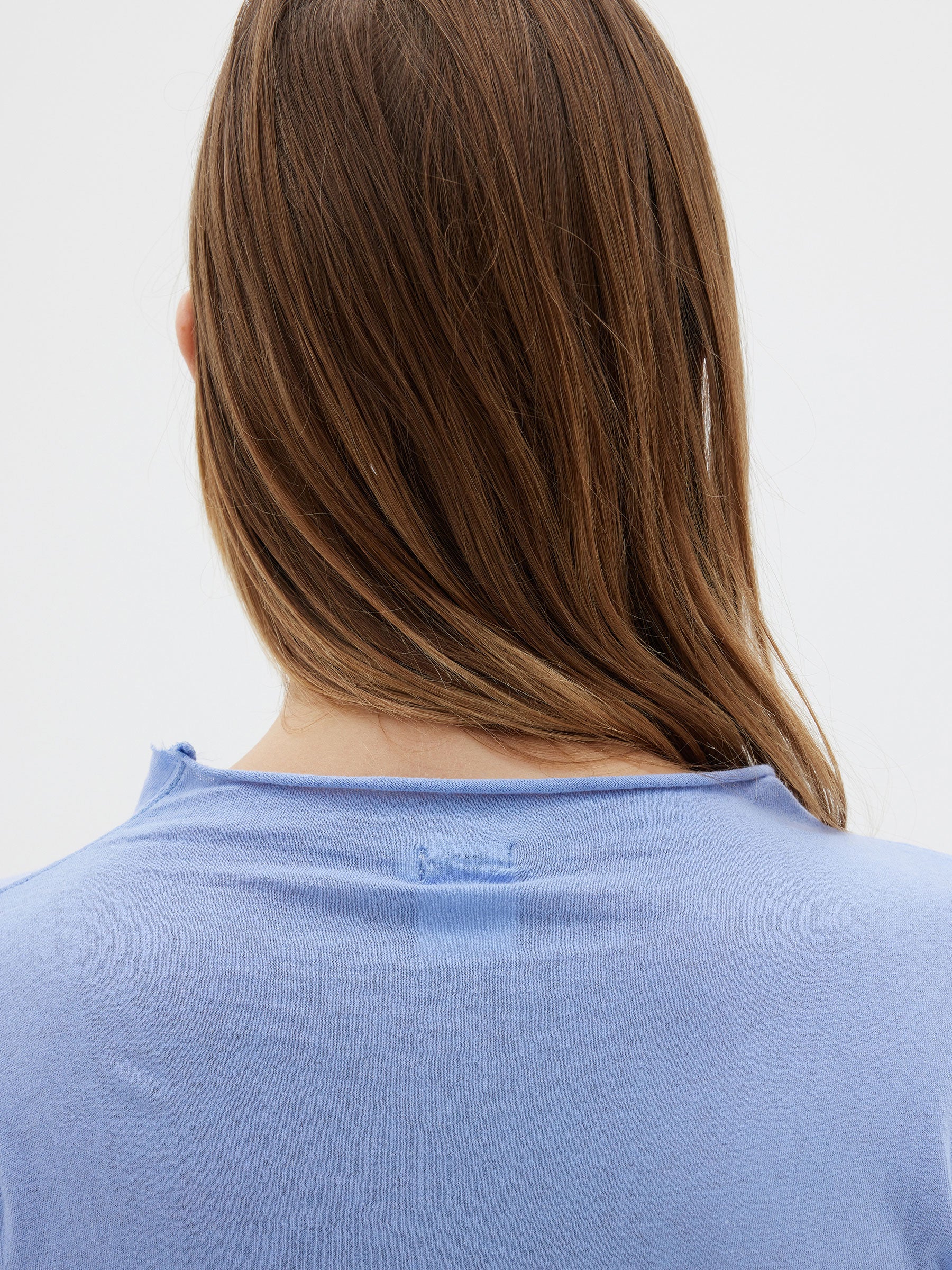 regular raised neck long sleeve t.shirt