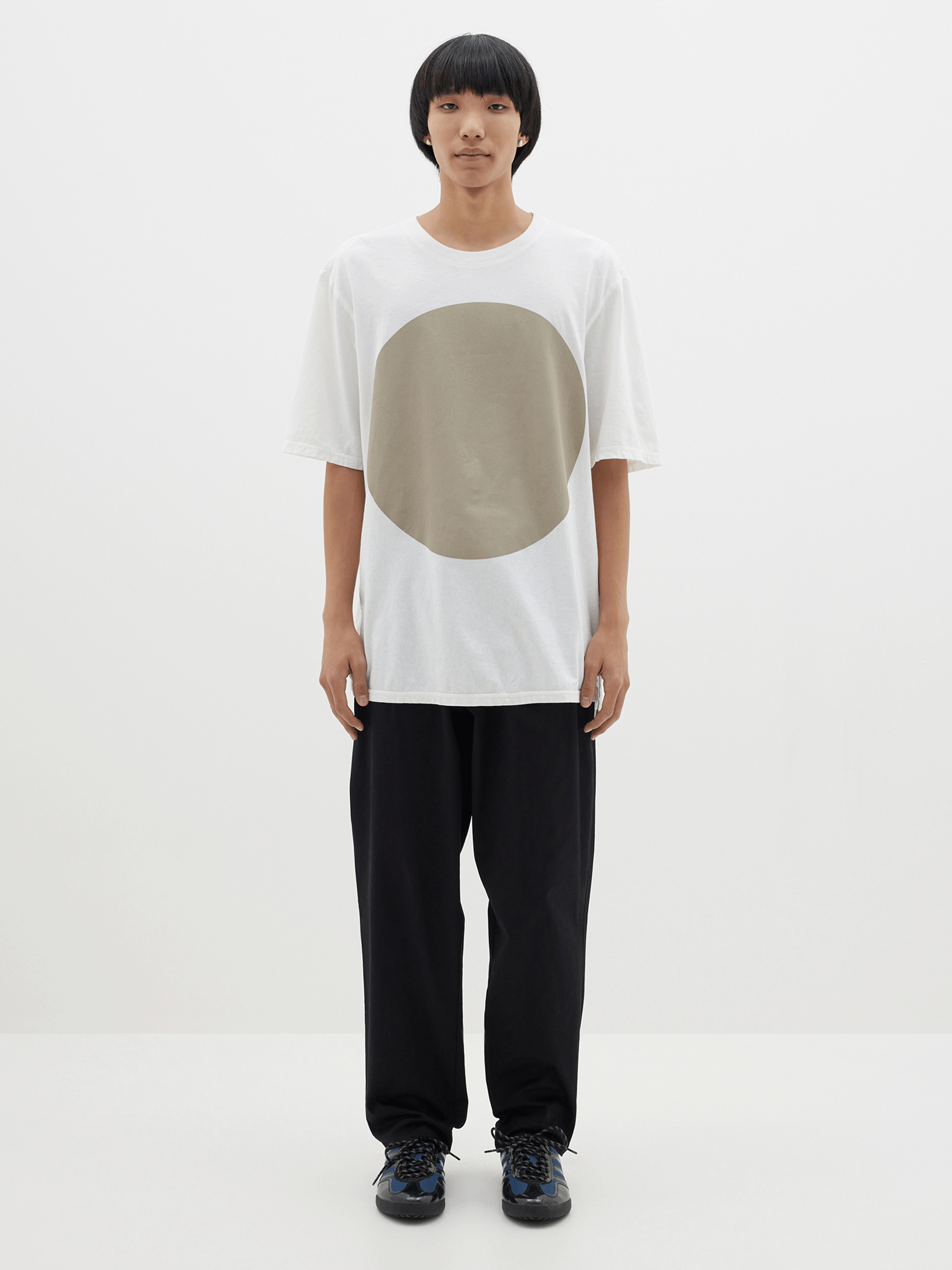 slouch fit dot t.shirt