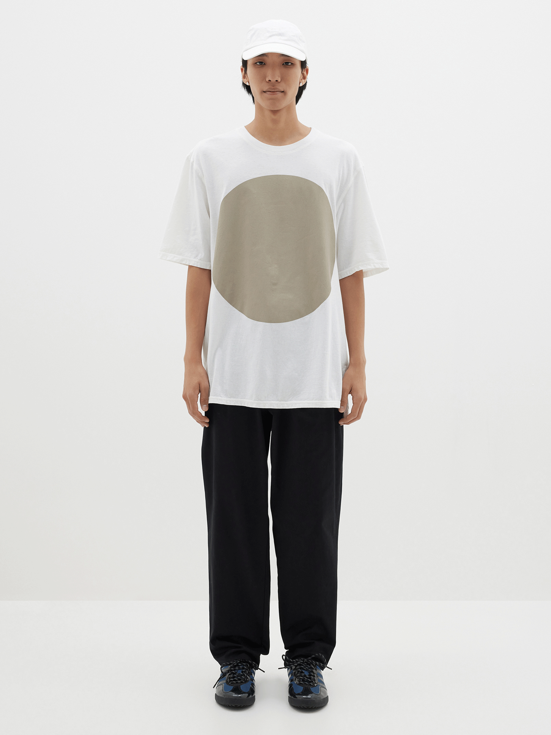 slouch fit dot t.shirt
