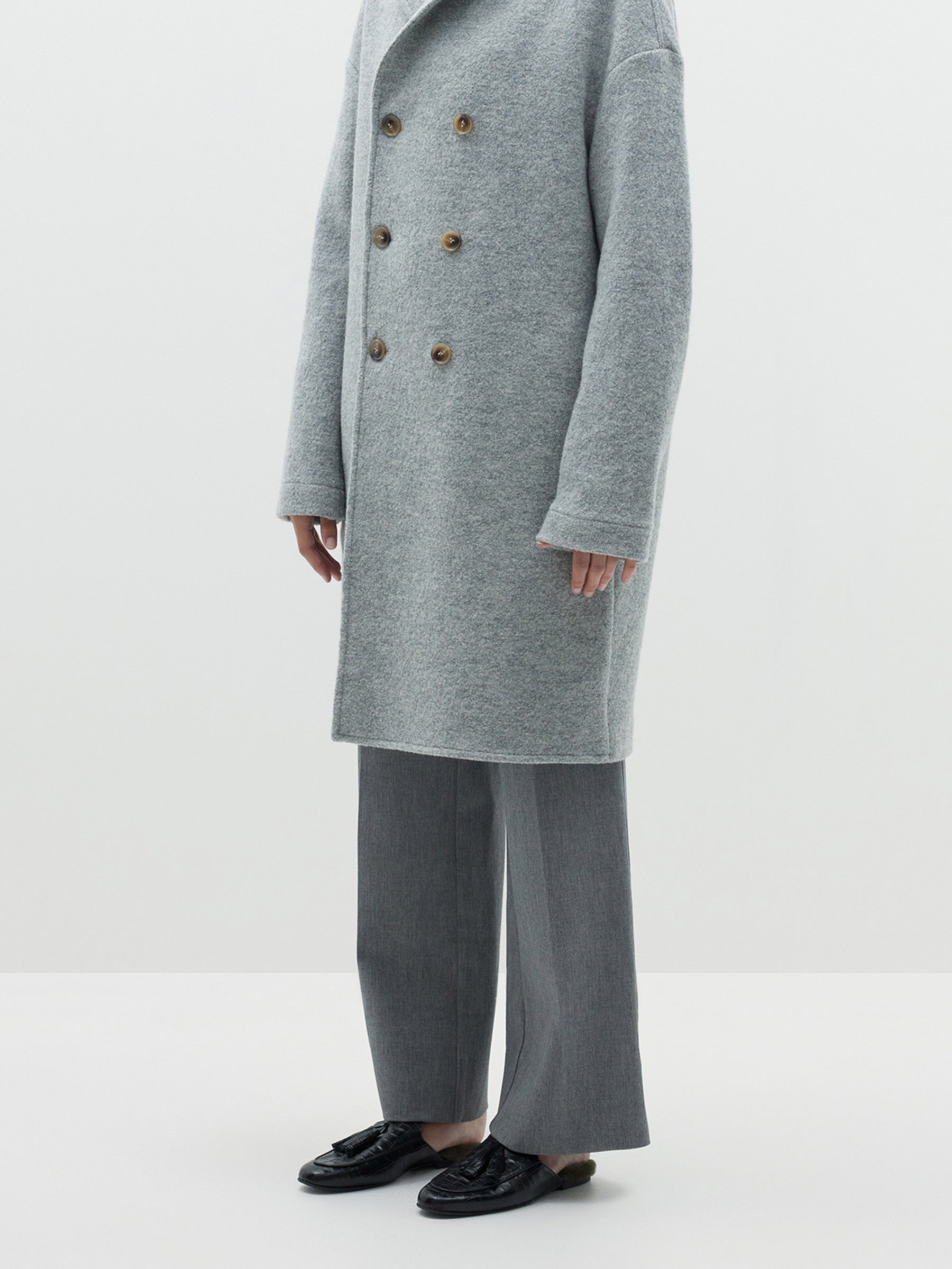 shearling lined loafer
