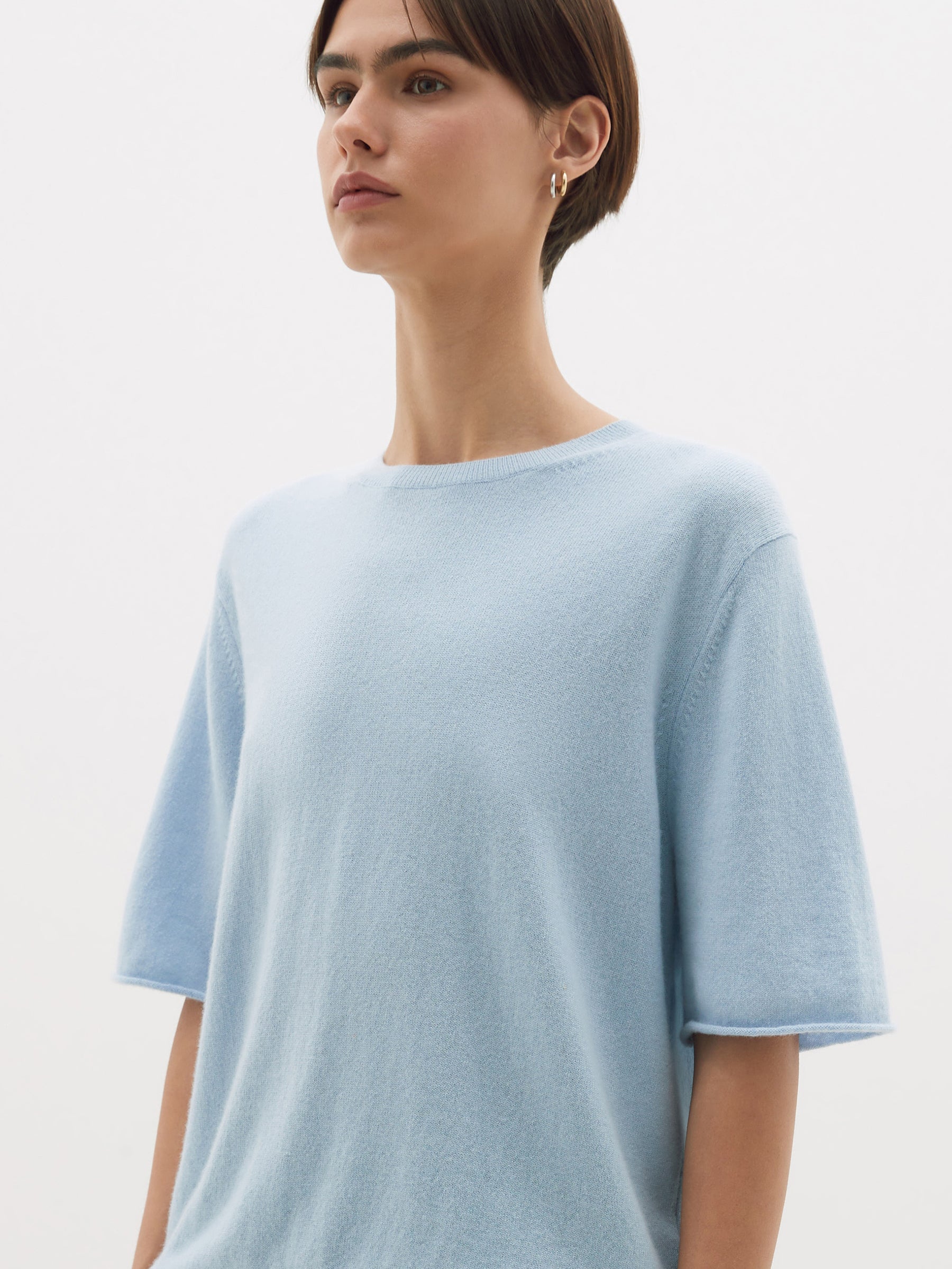 merino cashmere slouch t.shirt