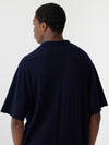 slouch polo knit t.shirt