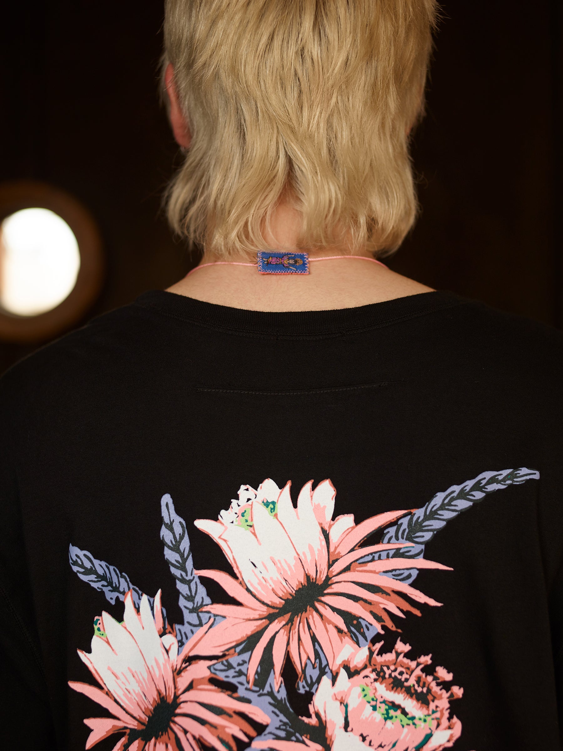 floral print short sleeve t.shirt