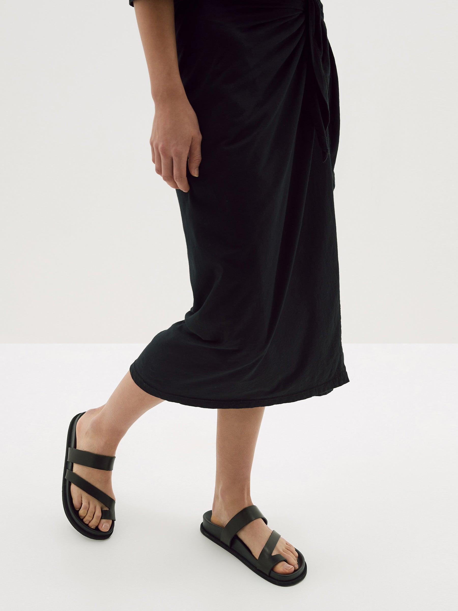 wrap detail short sleeve t.shirt dress