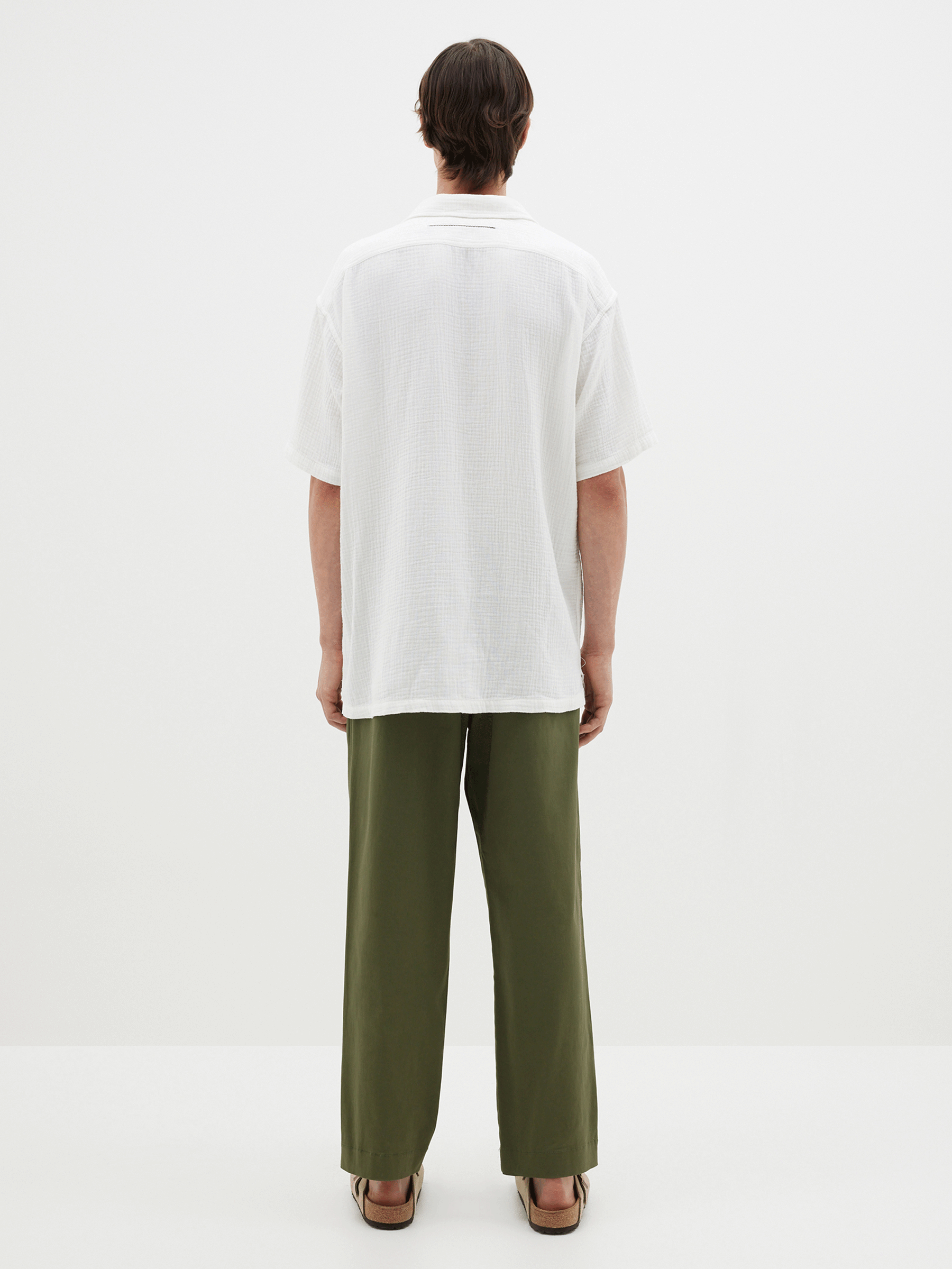 gauze throw on shirt