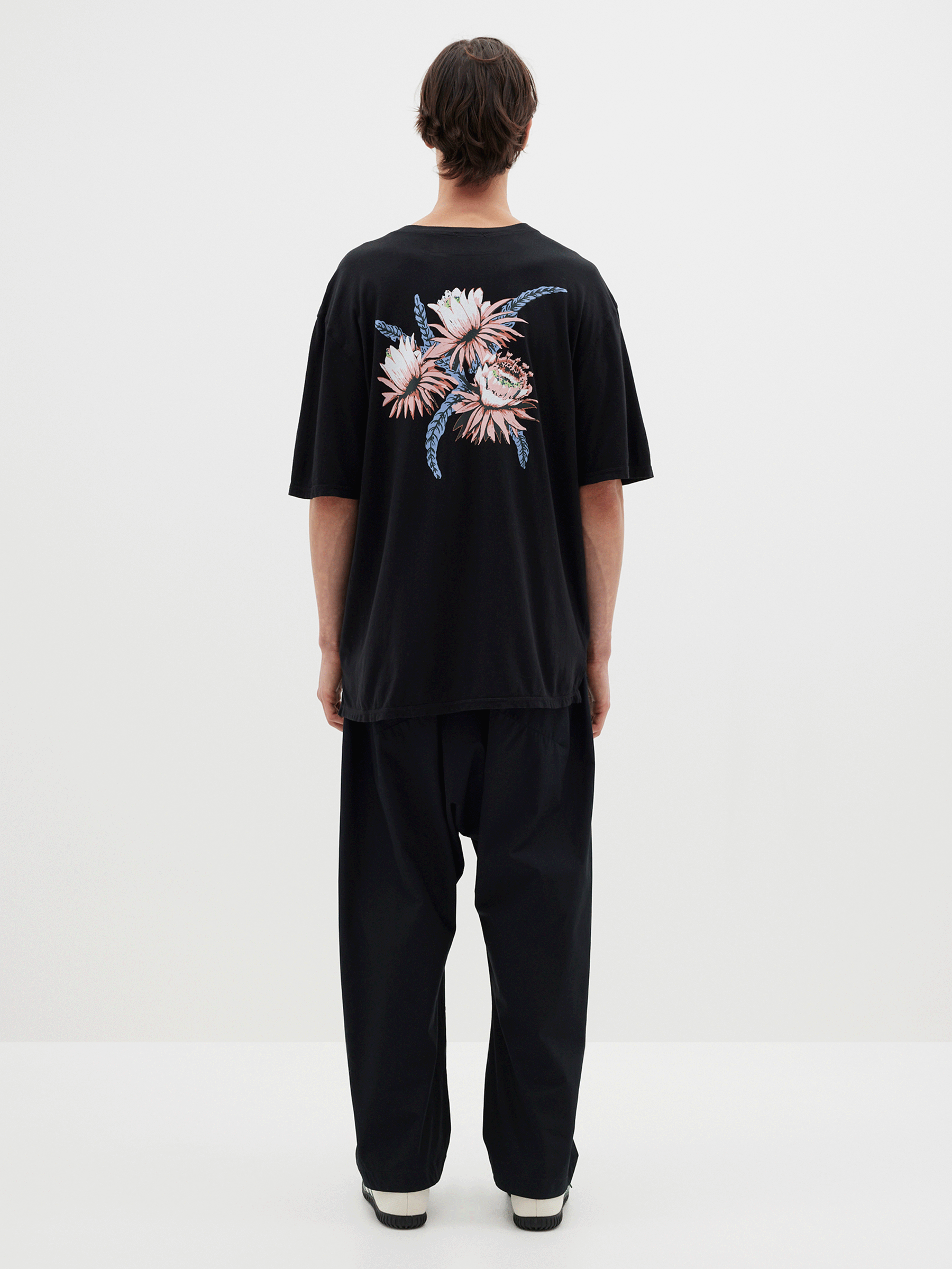 floral print short sleeve t.shirt