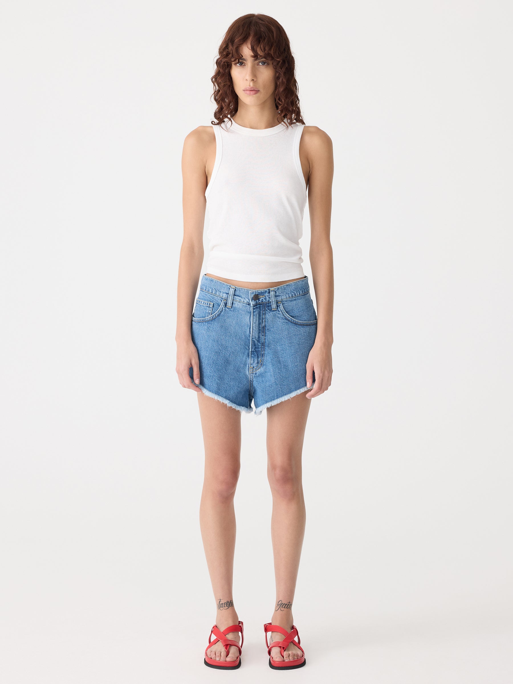 Cut Off Denim Short – BASSIKE