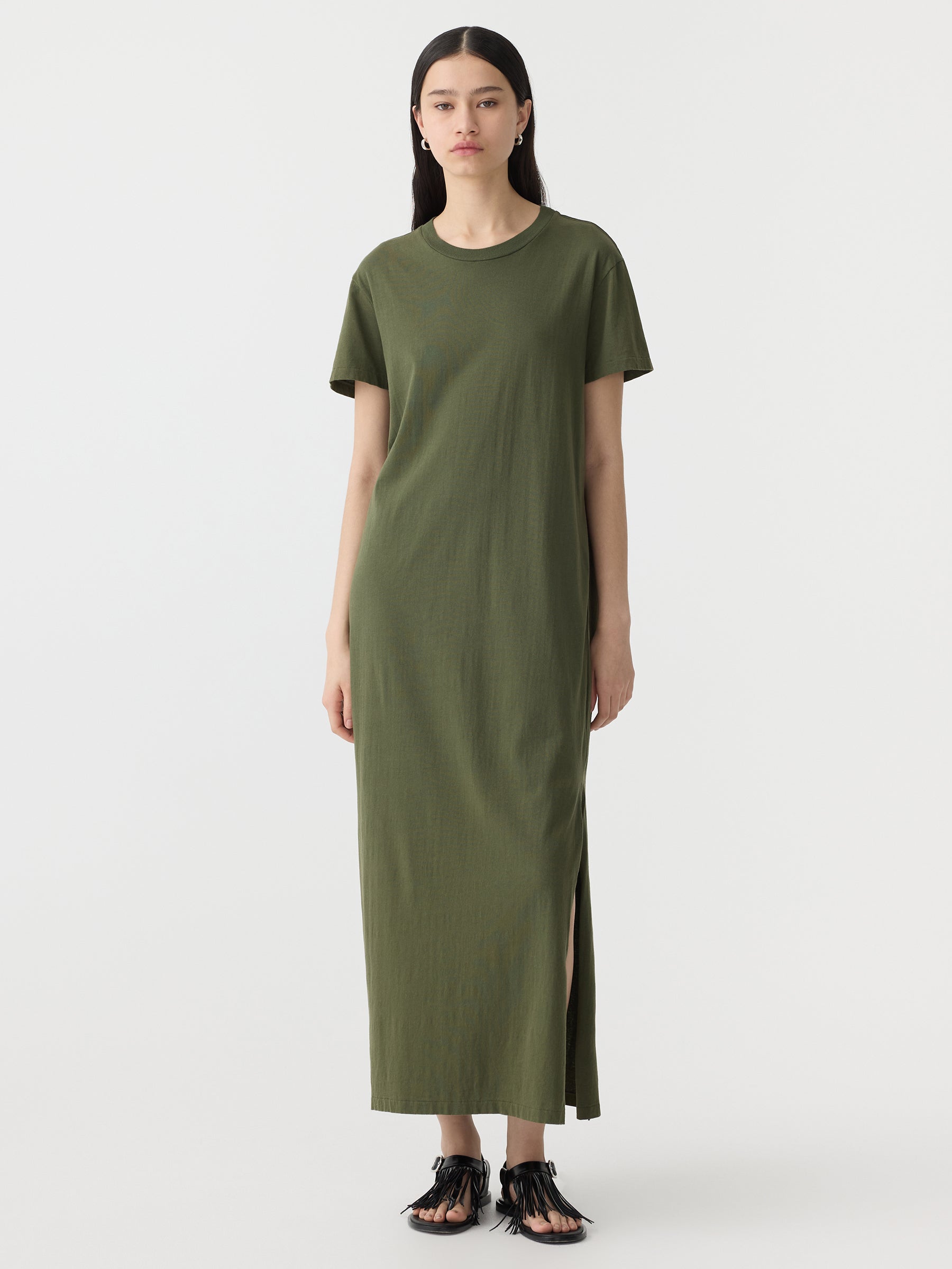 Longerline T-Shirt Dress – BASSIKE