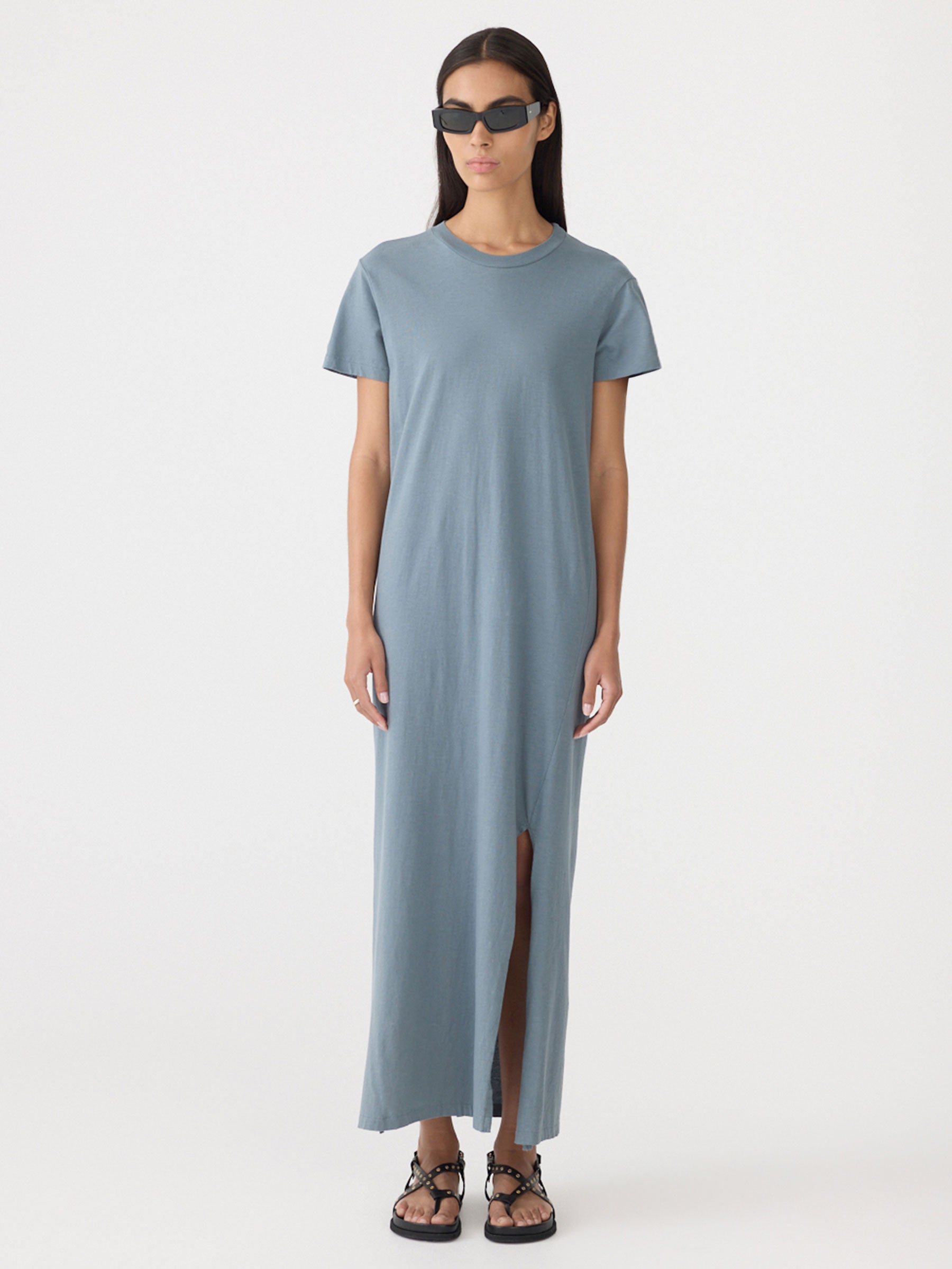 Longerline T-Shirt Dress BASSIKE Longerline T-Shirt Dress BASSIKE