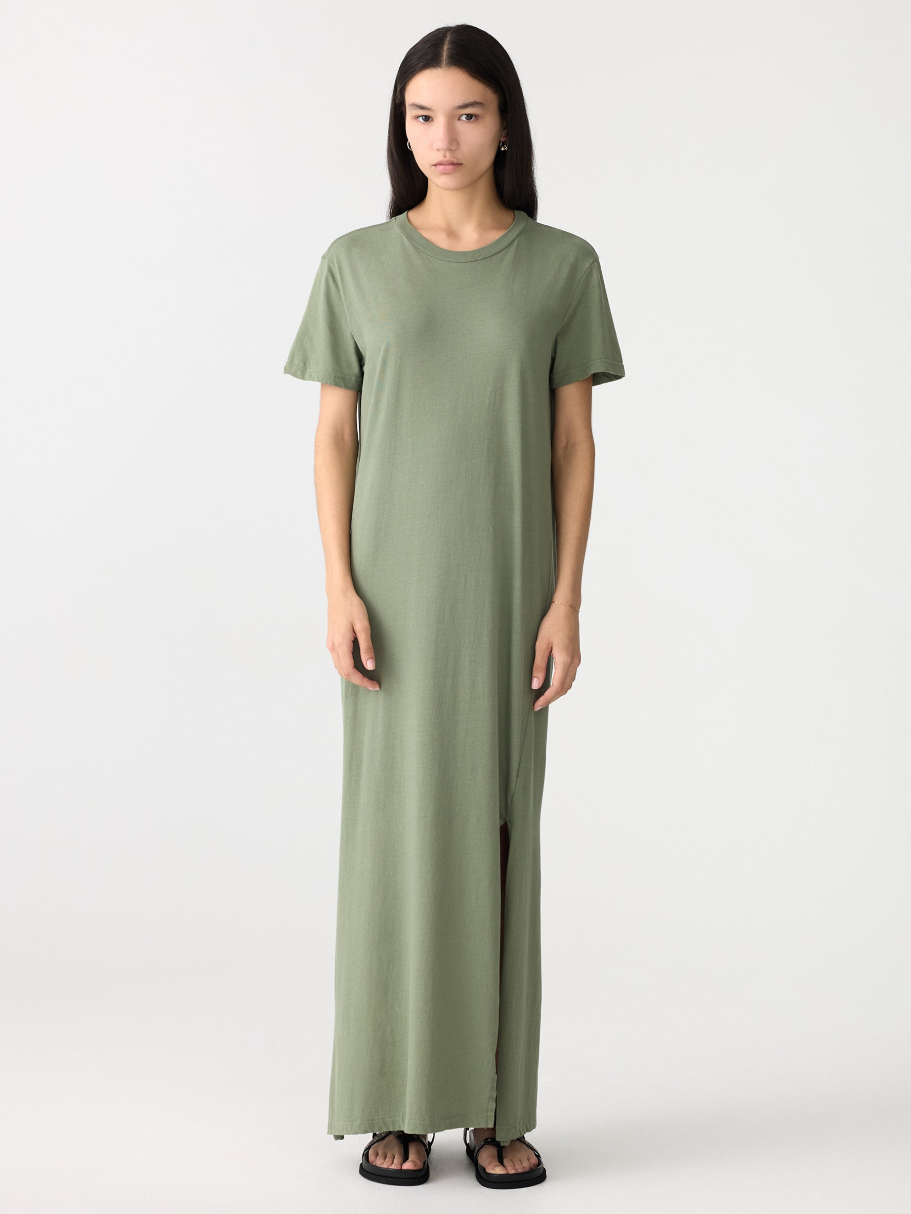Longerline T-Shirt Dress Longerline T-Shirt Dress
