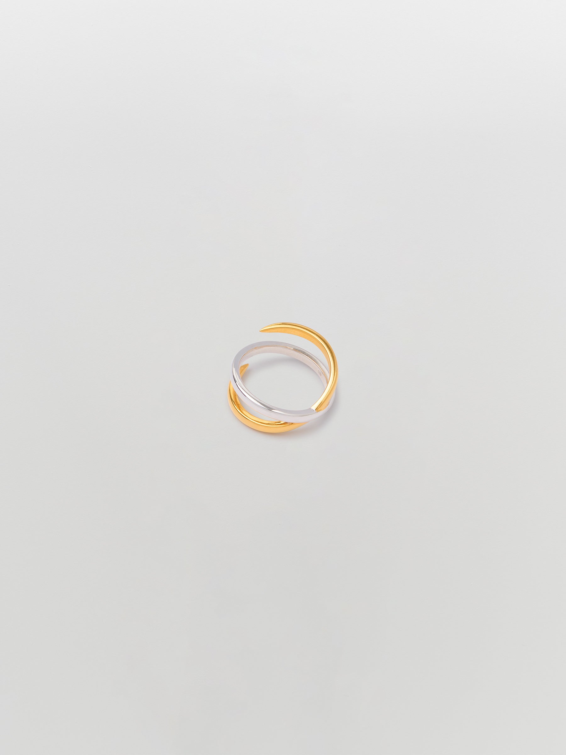 sener besim spear double band ring