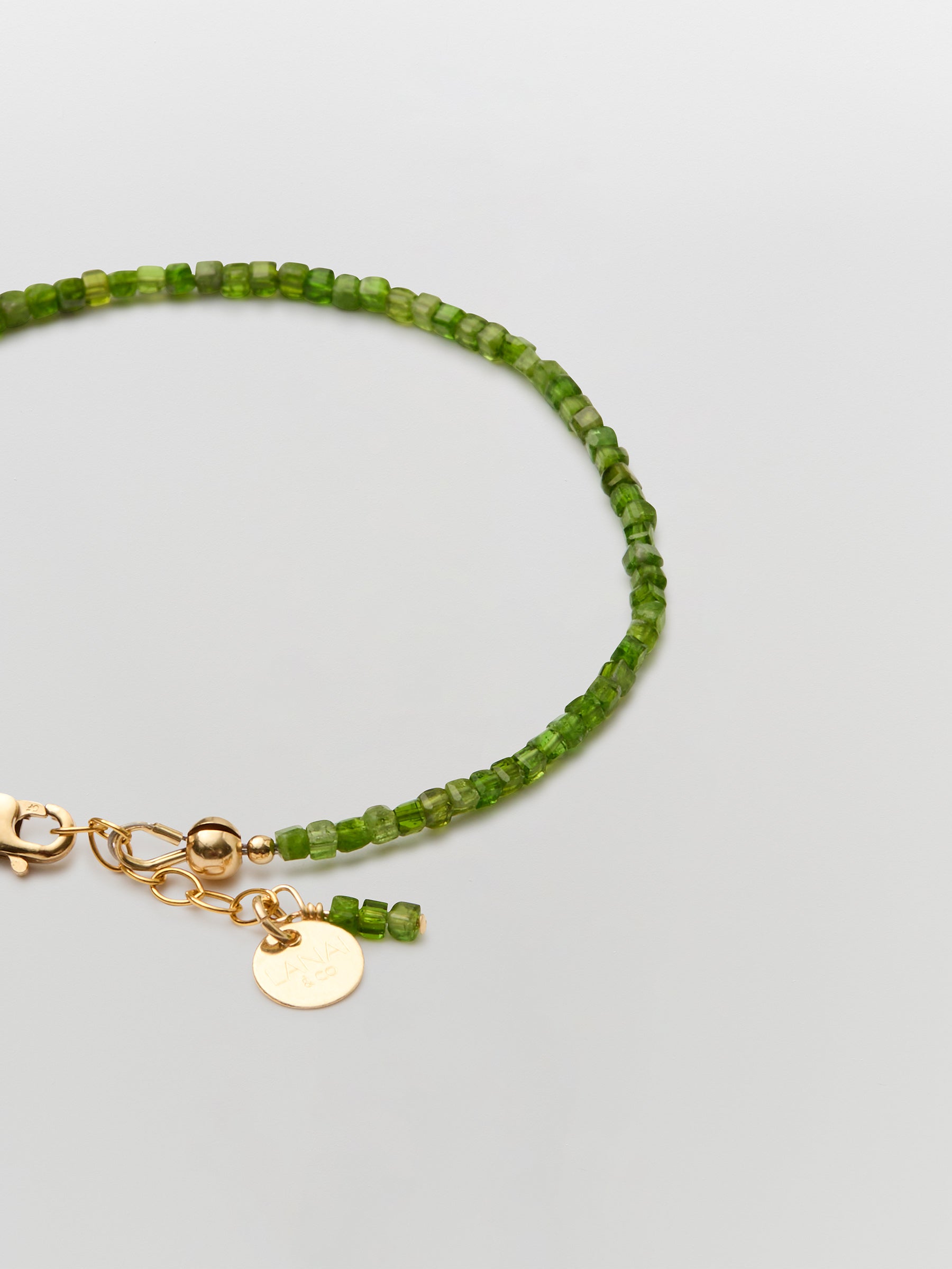 lanai & co chrome diopside bracelet