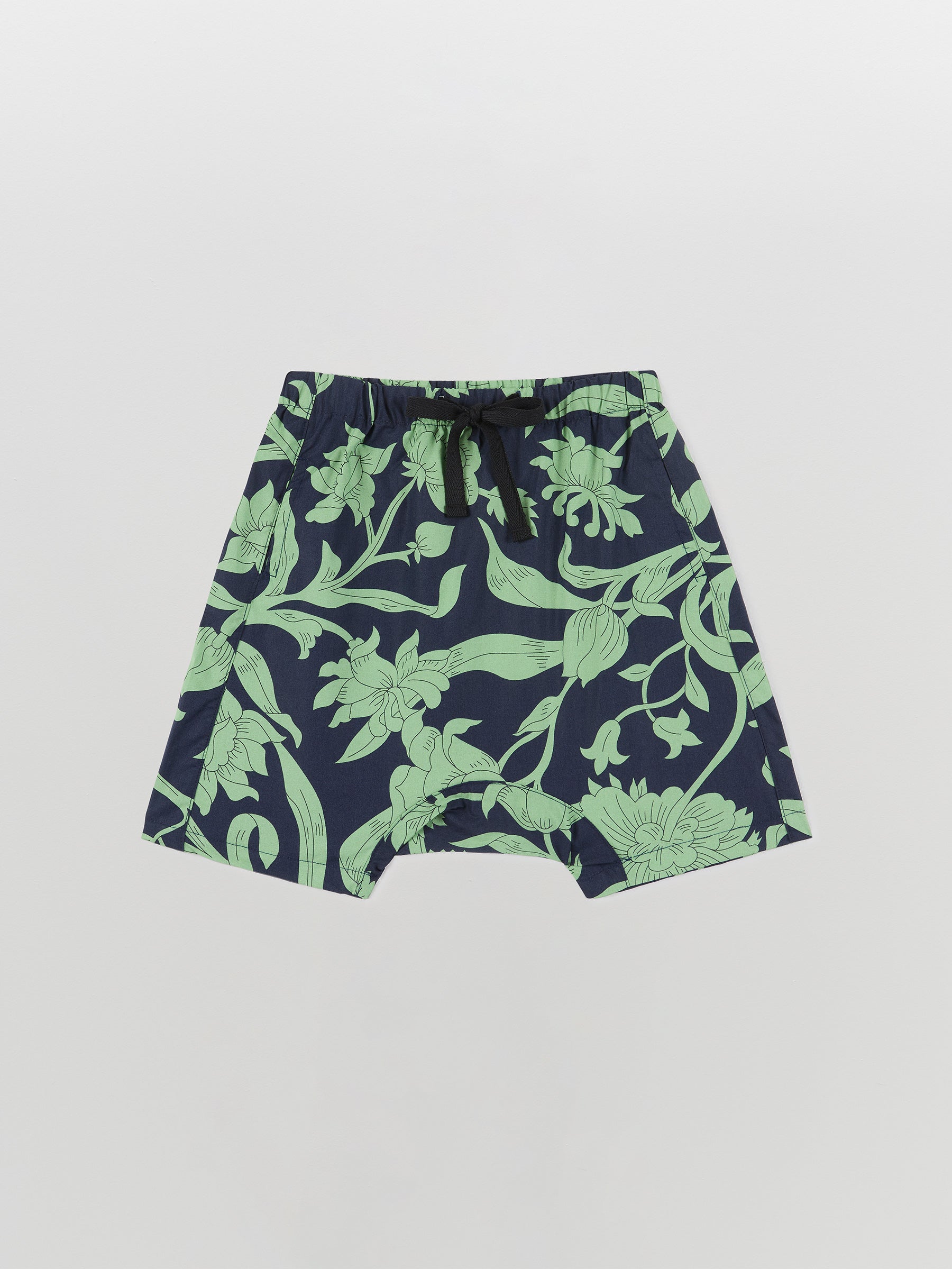 mini printed beach short