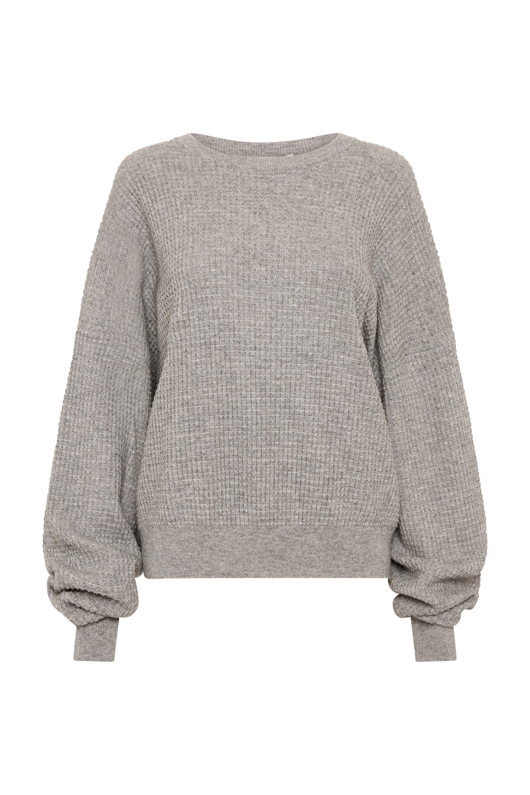 waffle merino cashmere knit