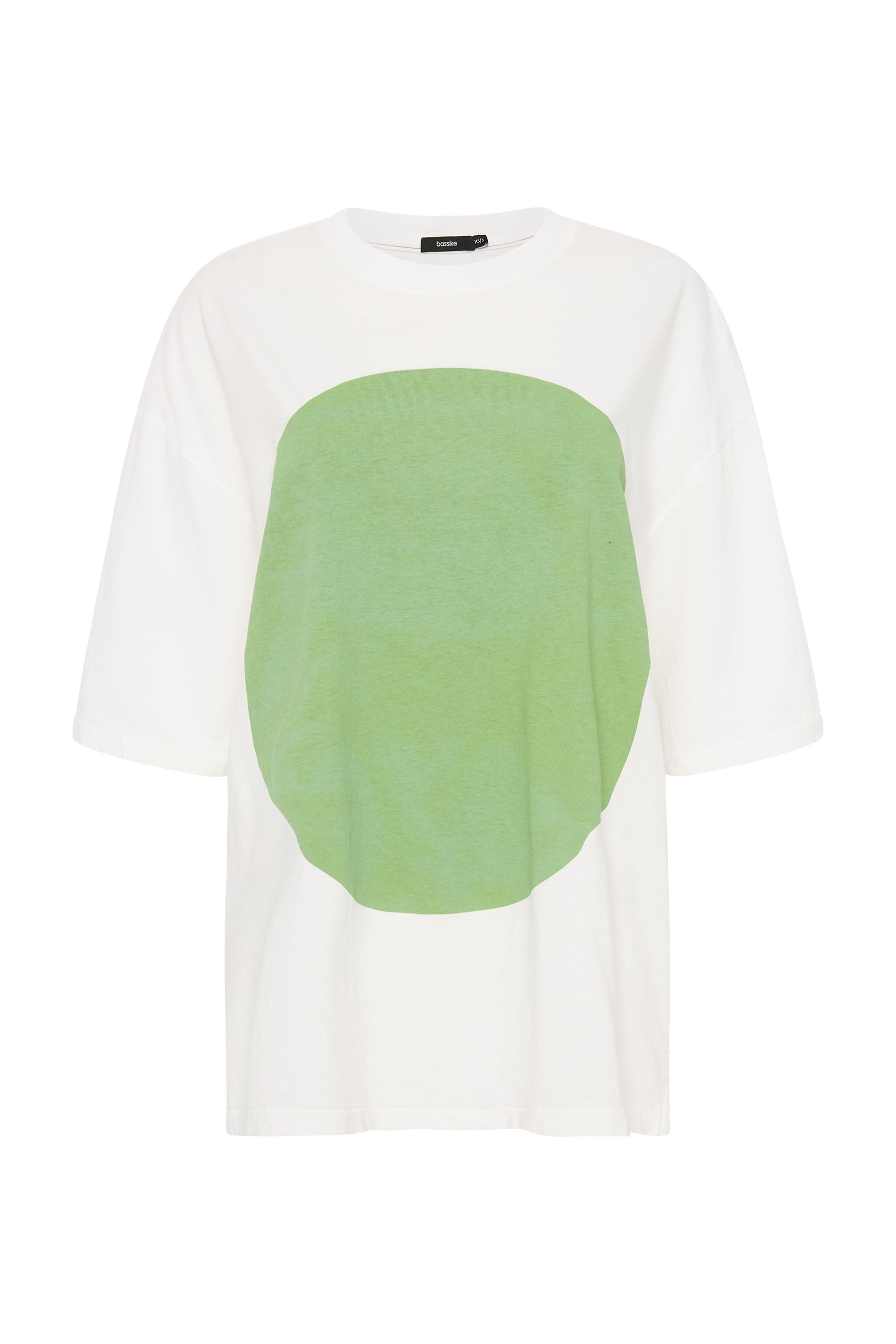 slouch dot print short sleeve t.shirt
