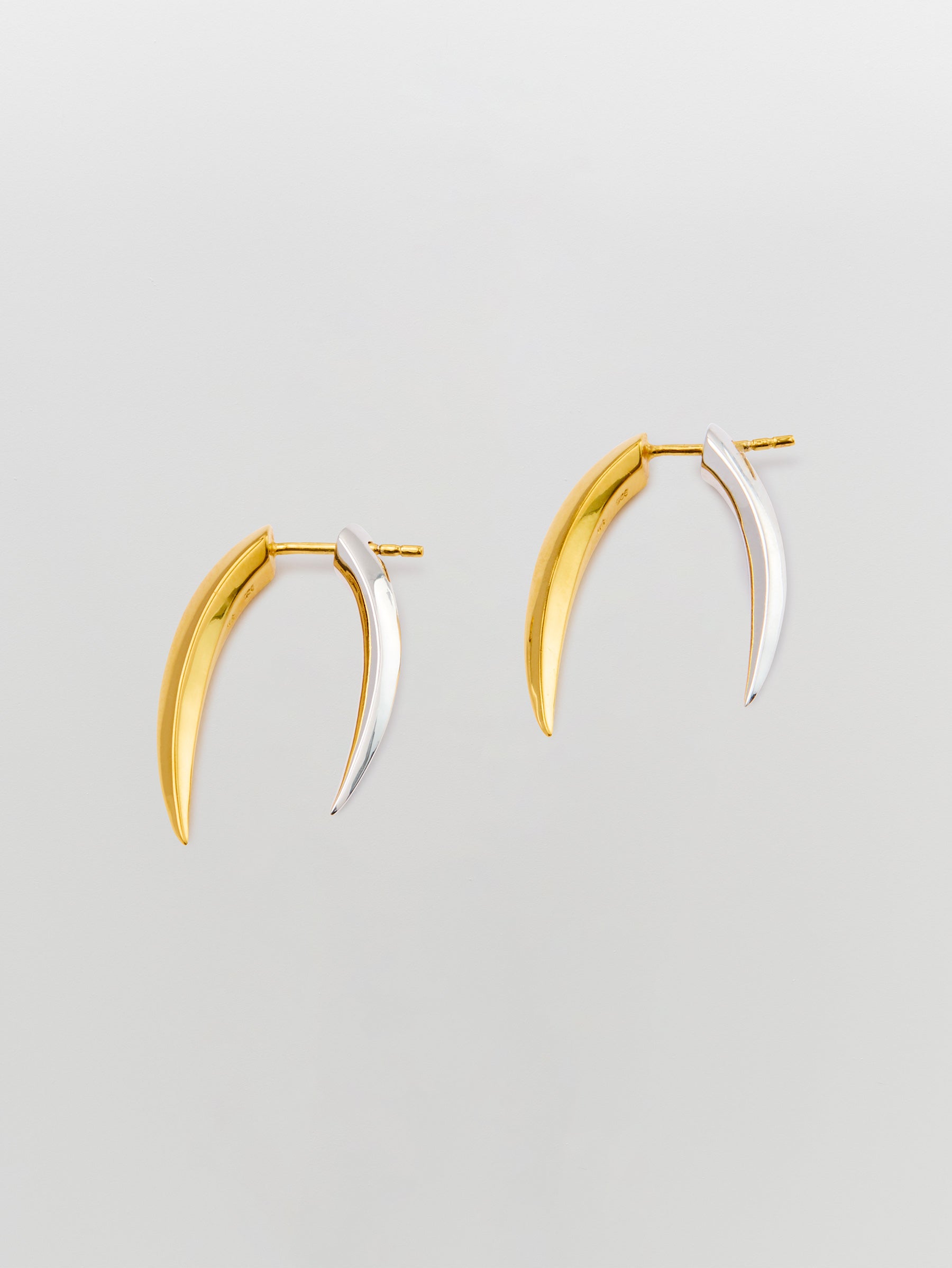 sener besim spear double earrings
