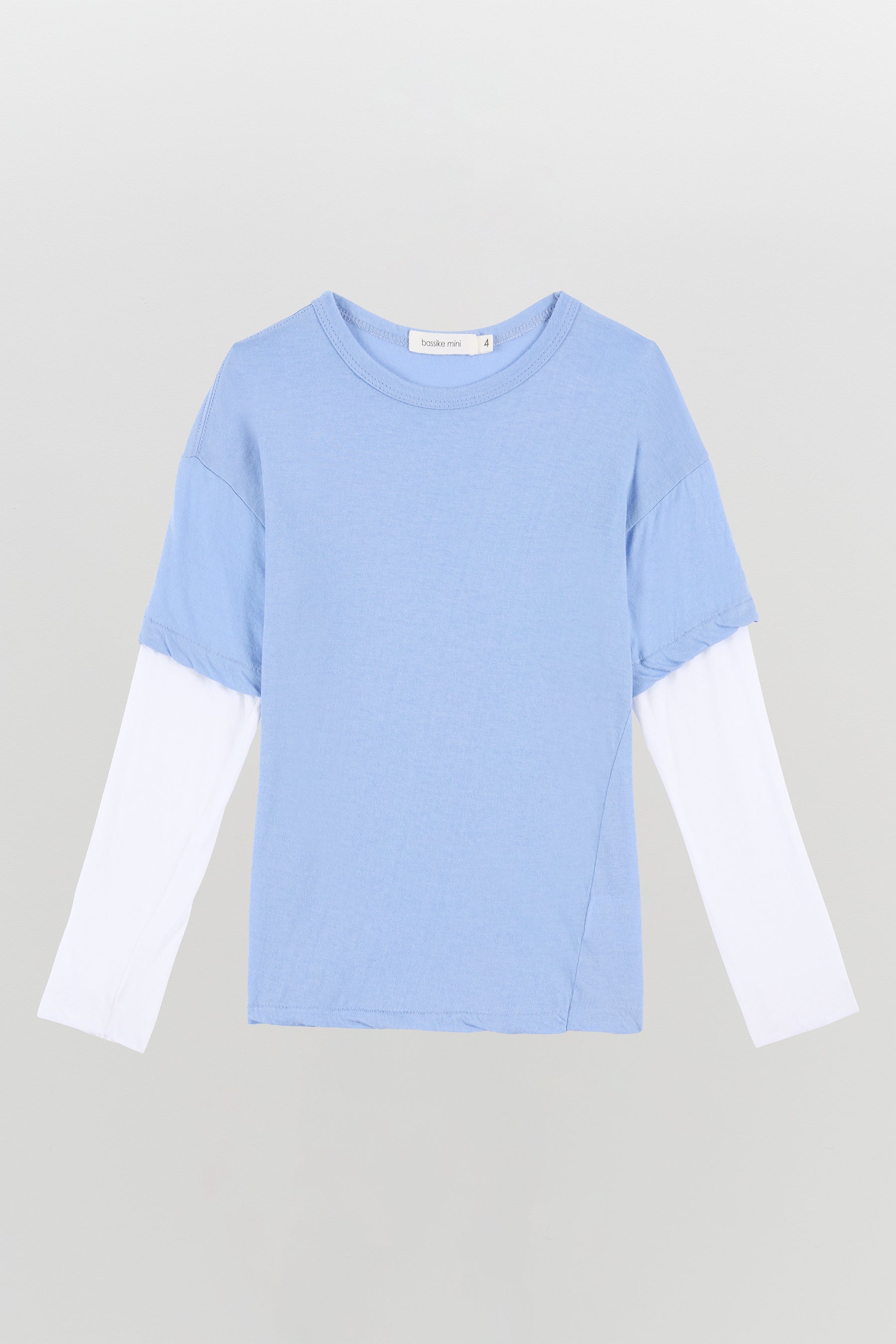 mini boxy layered t.shirt