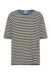 stripe slouch fit t.shirt