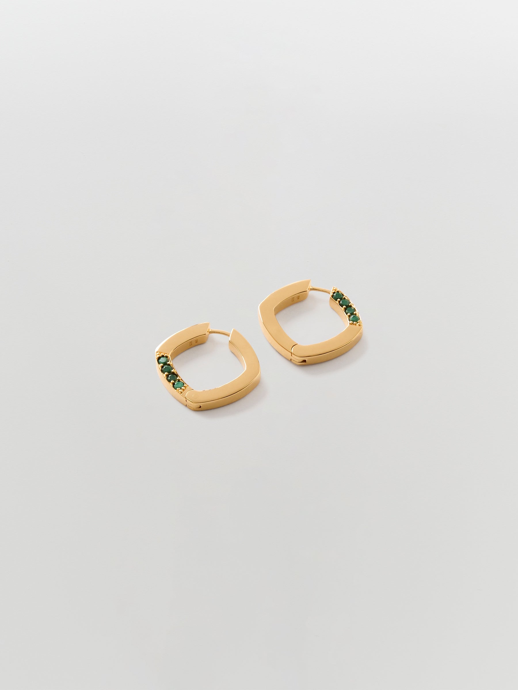 sener besim thick accent hoops