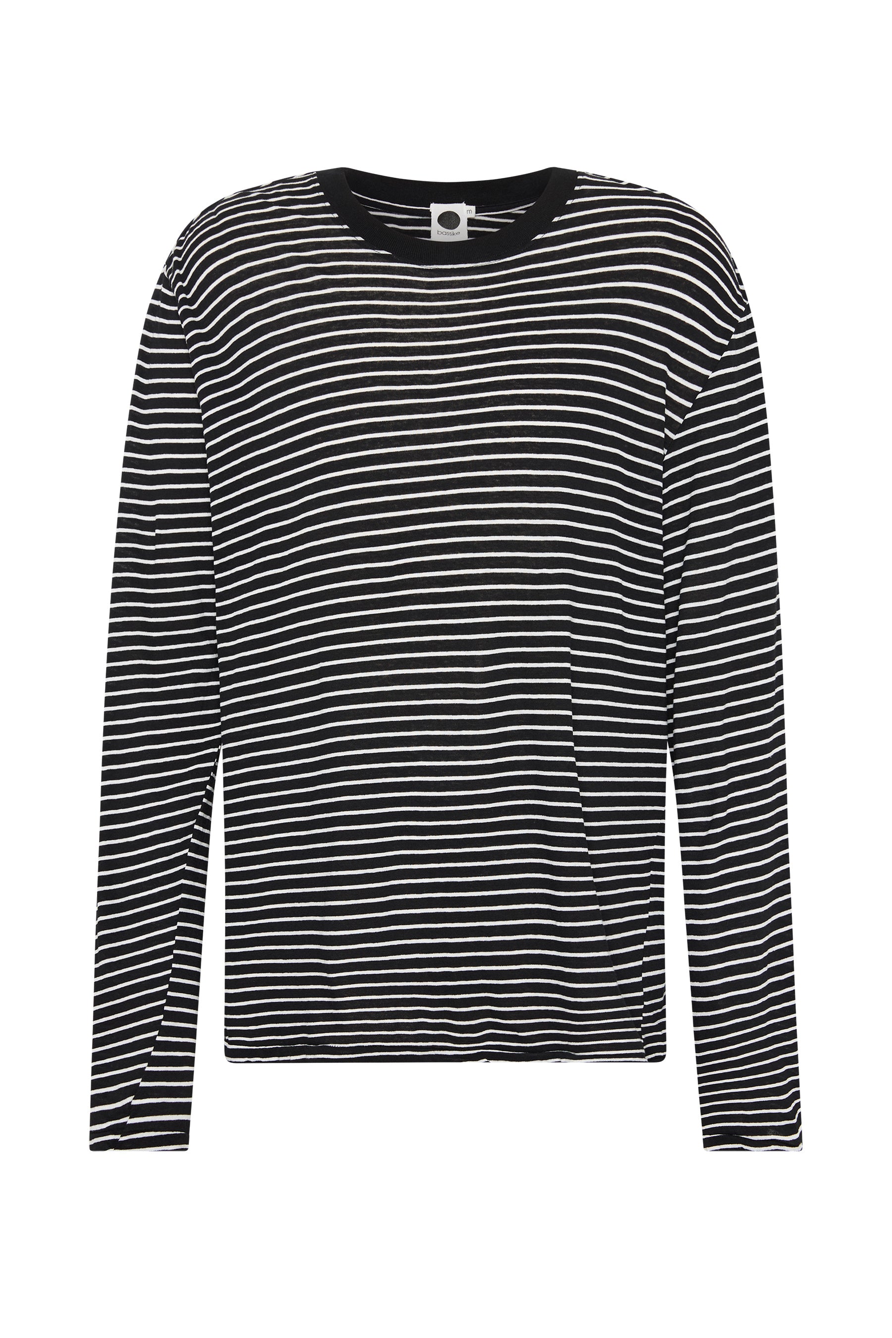 stripe regular fit long sleeve t.shirt