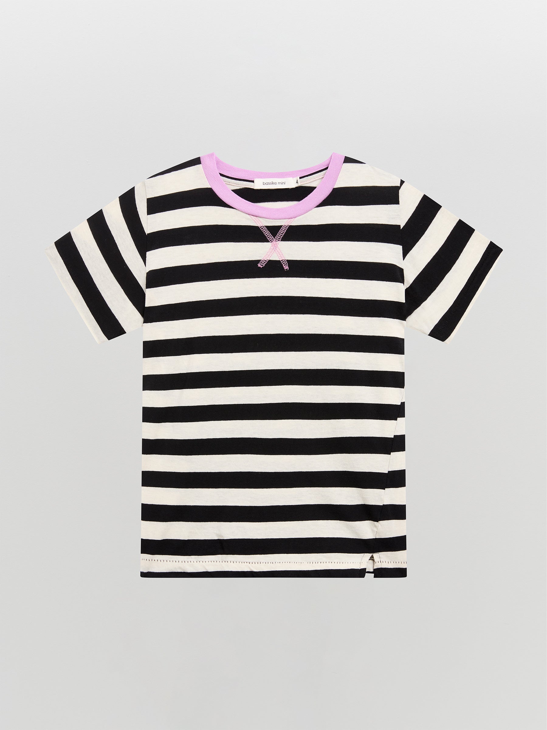 mini stripe vintage t.shirt