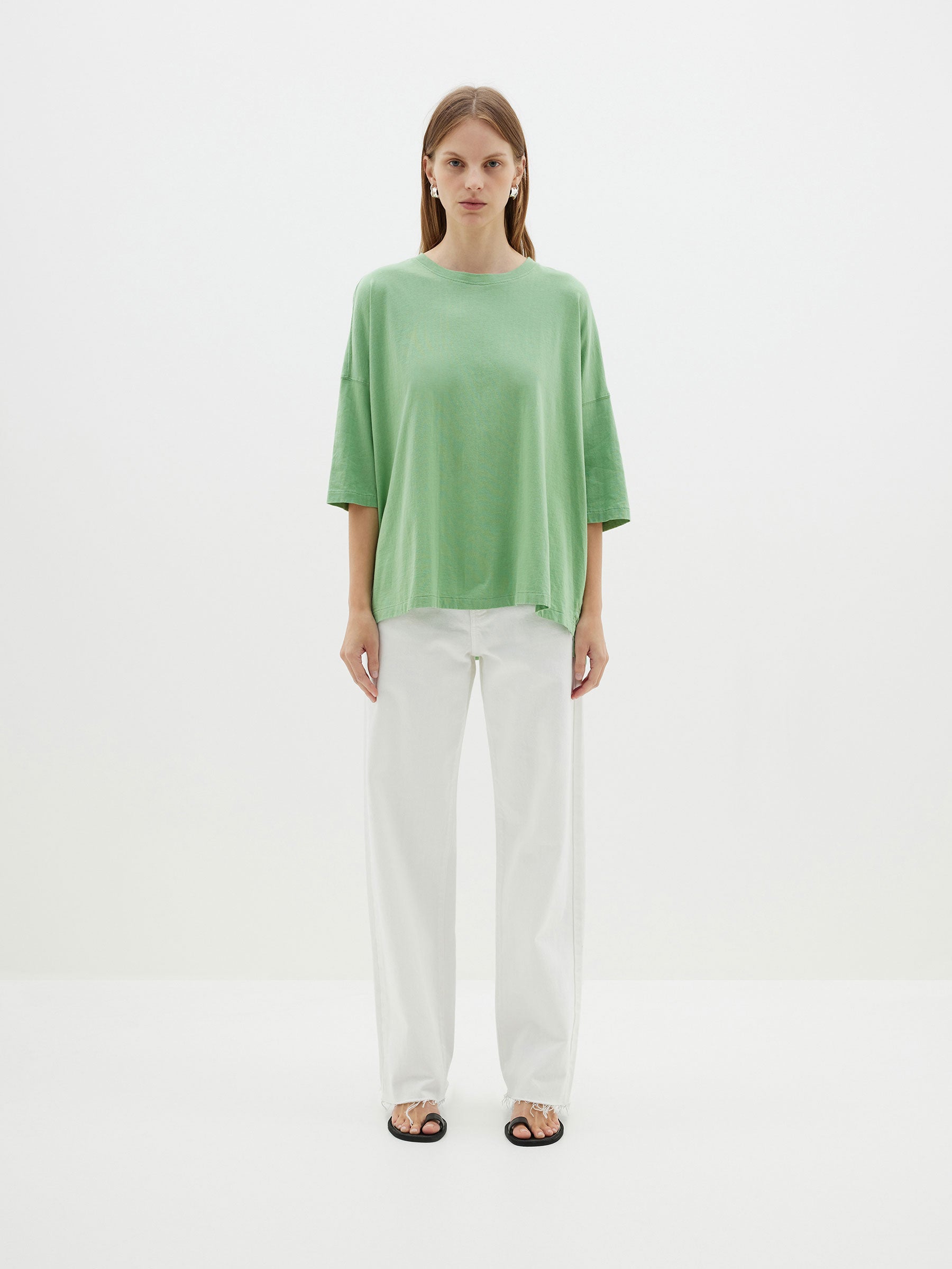 slouch side step short sleeve t.shirt