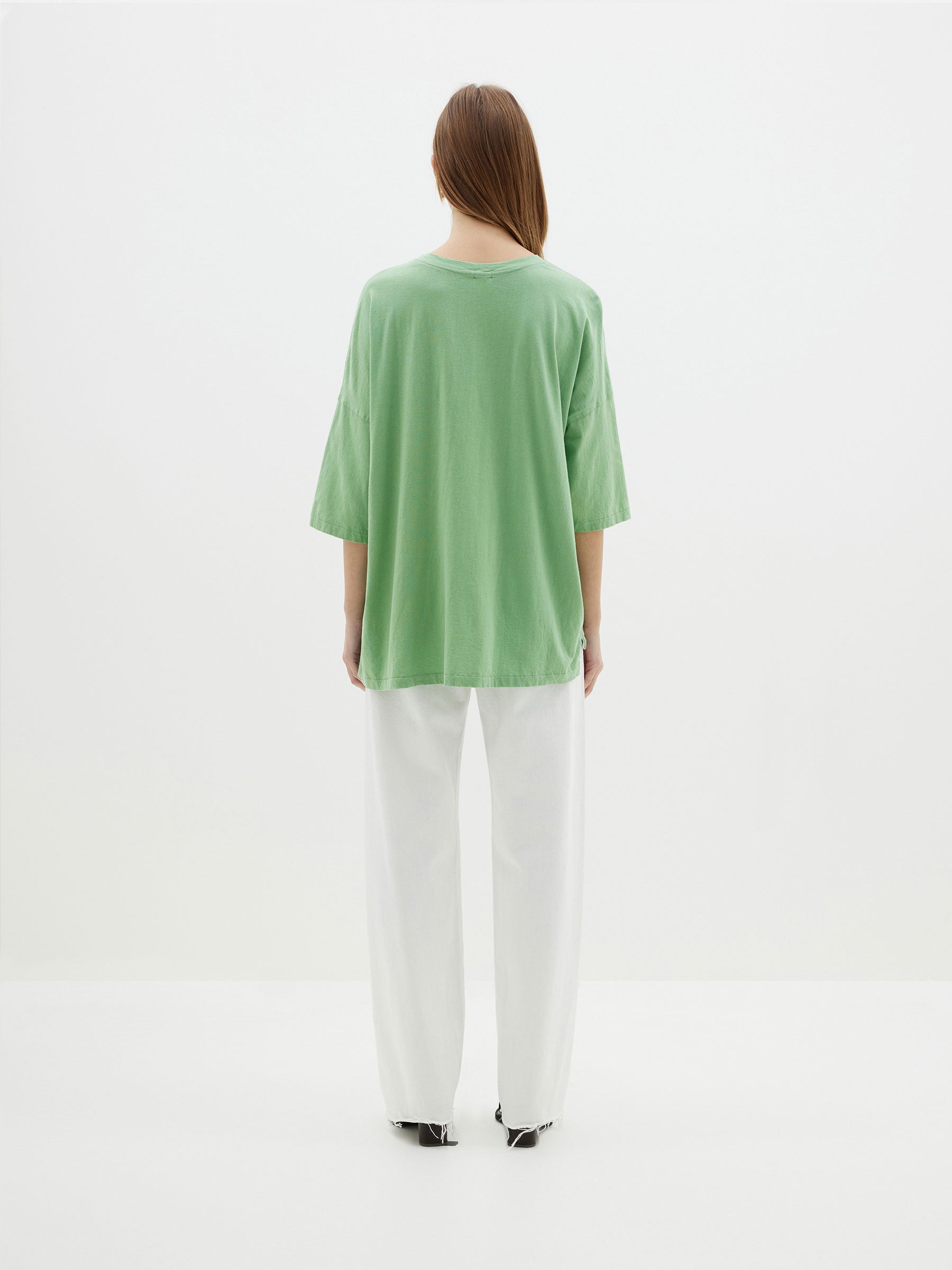 slouch side step short sleeve t.shirt