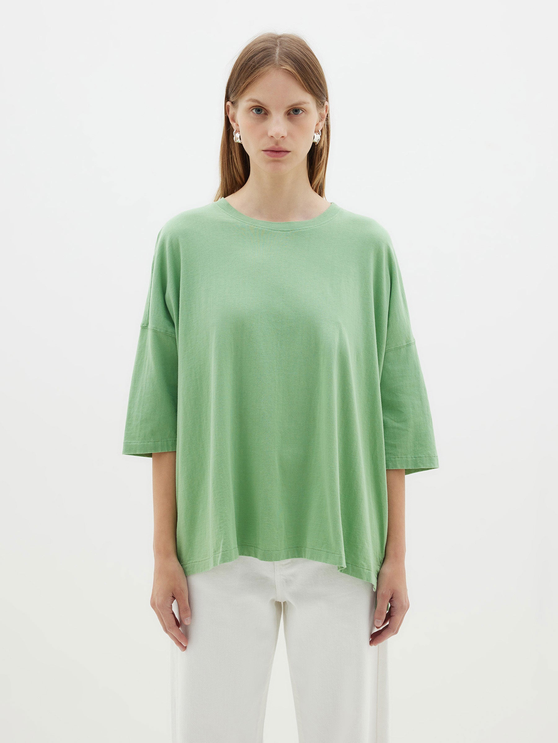 slouch side step short sleeve t.shirt