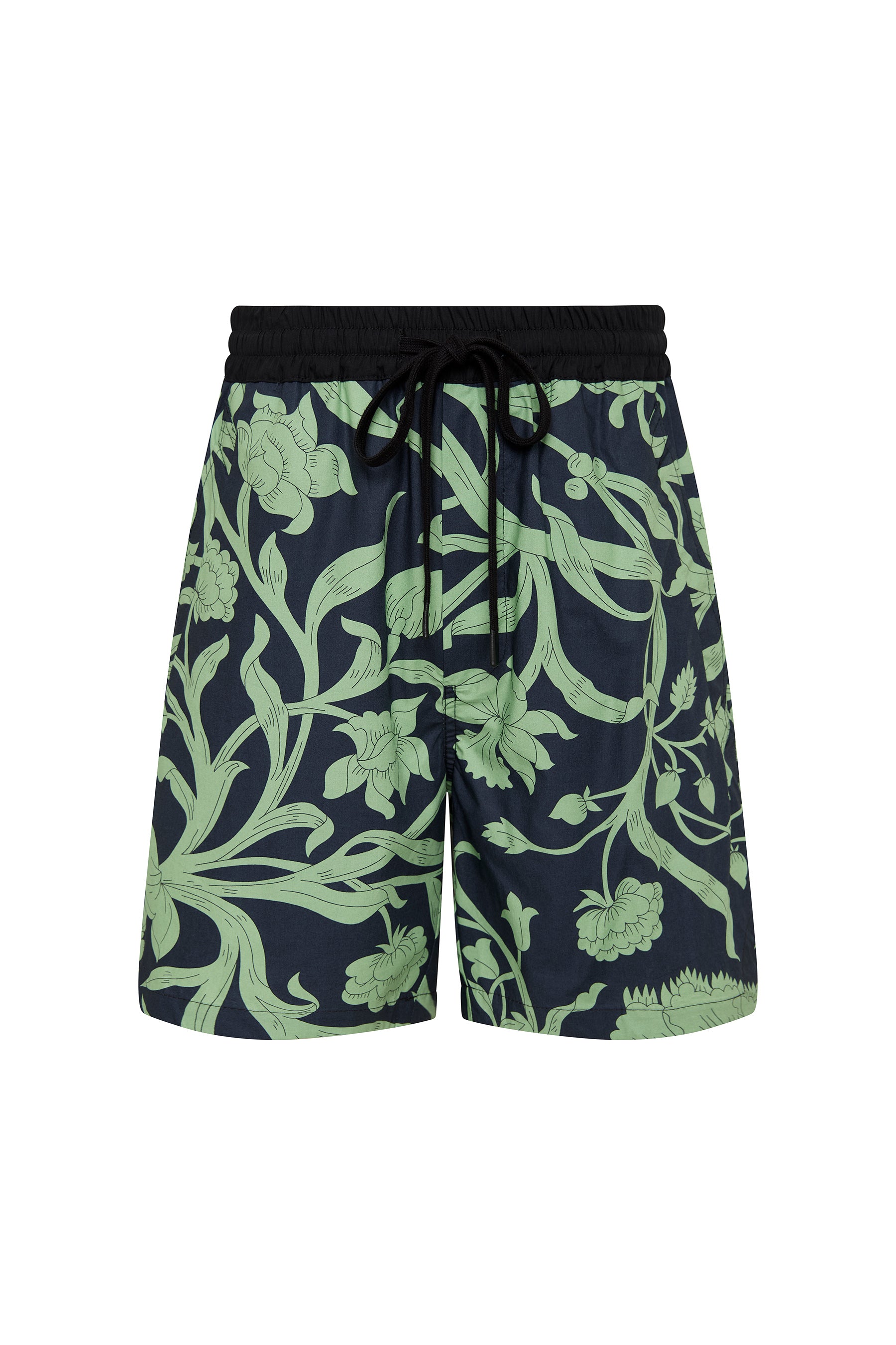 printed pull on short