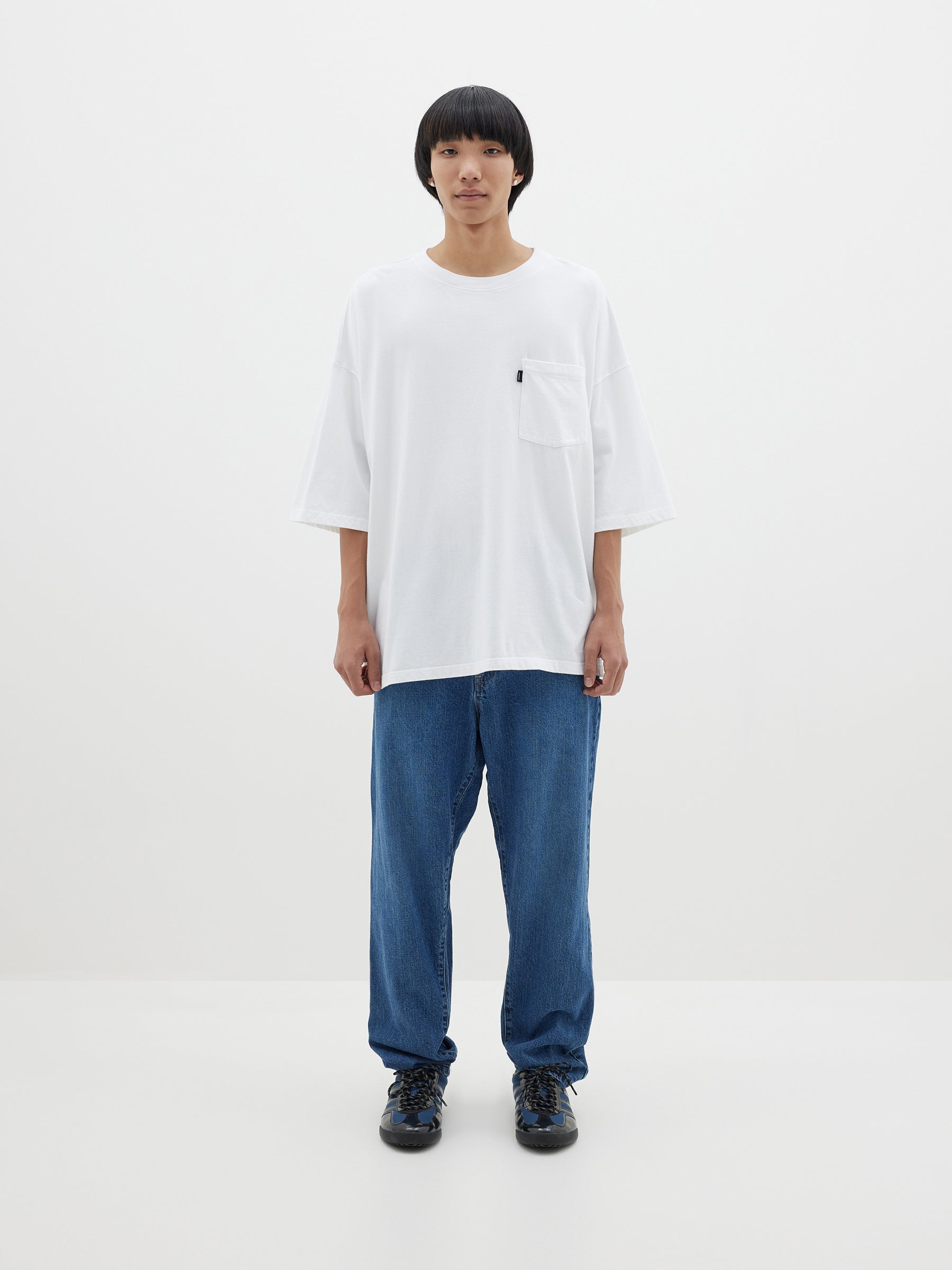 double jersey oversized short sleeve t.shirt