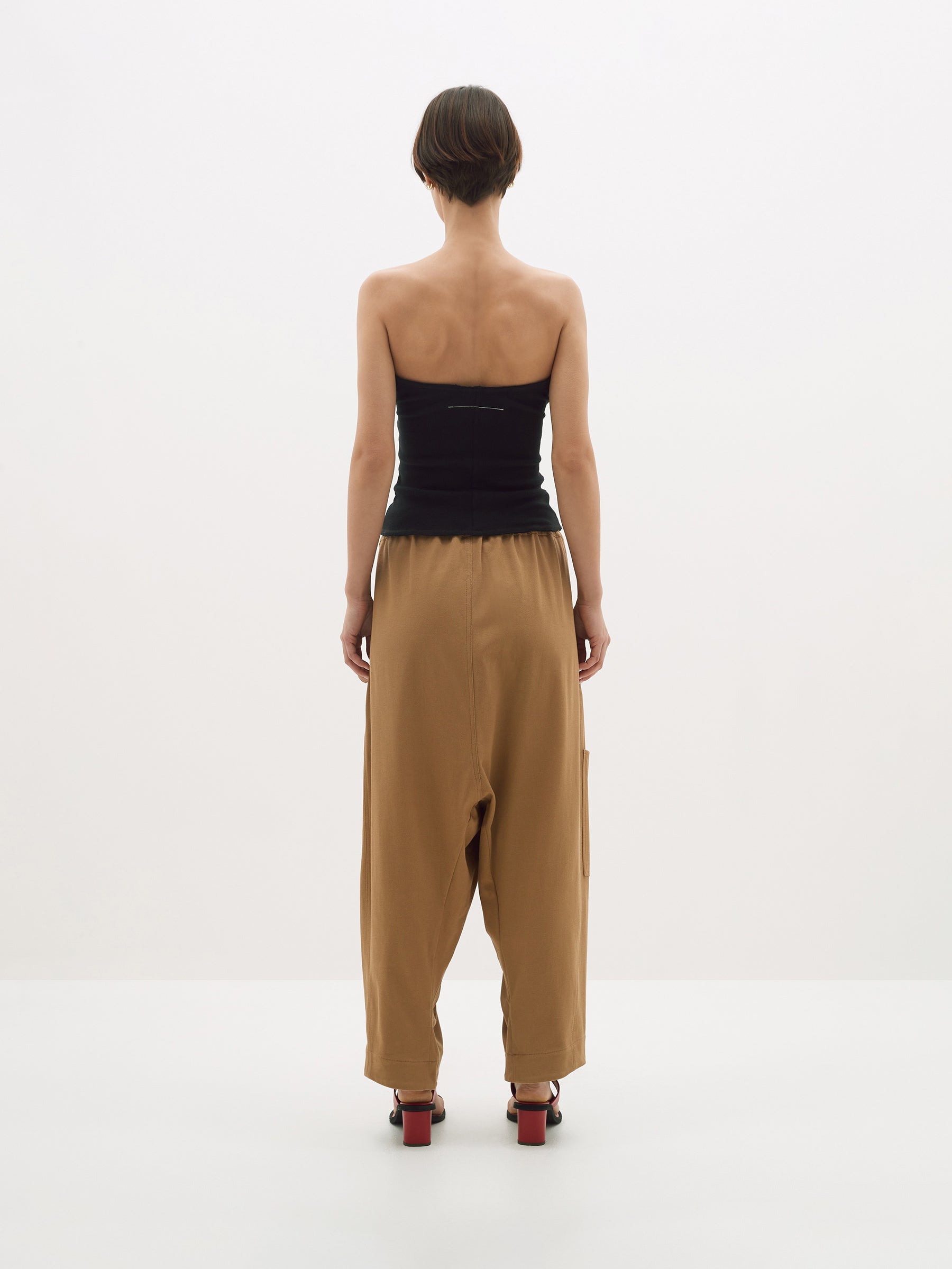 voluminous long rise pant
