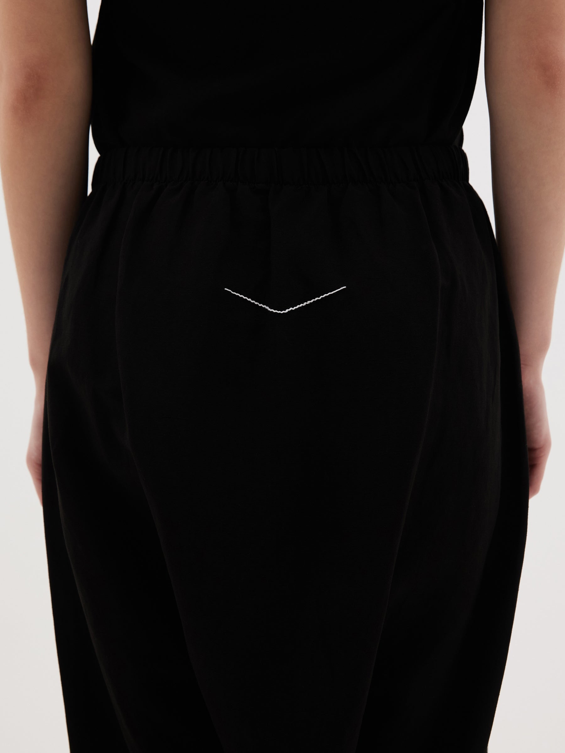 viscose linen slouch pant