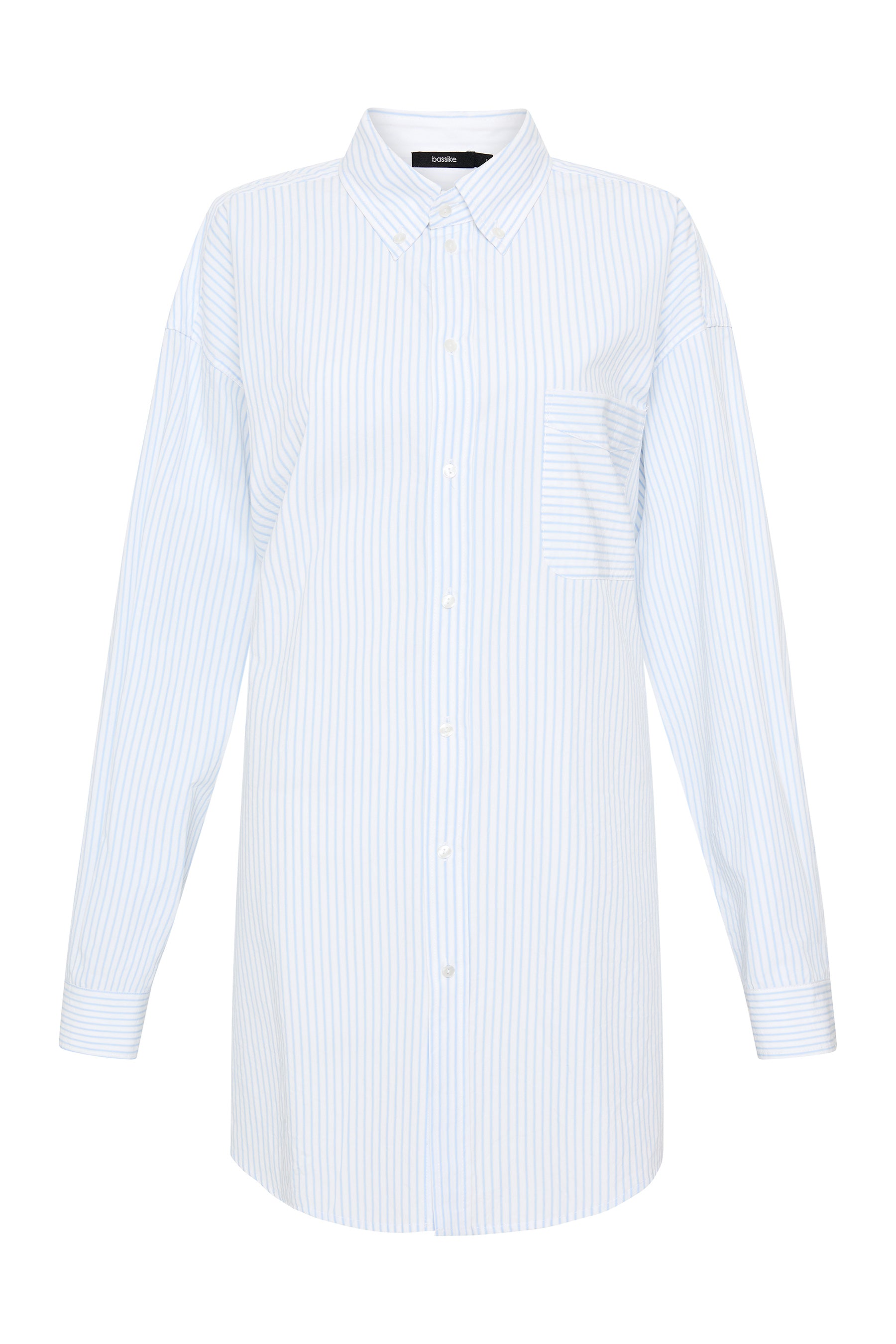 tumble wash stripe shirt dress