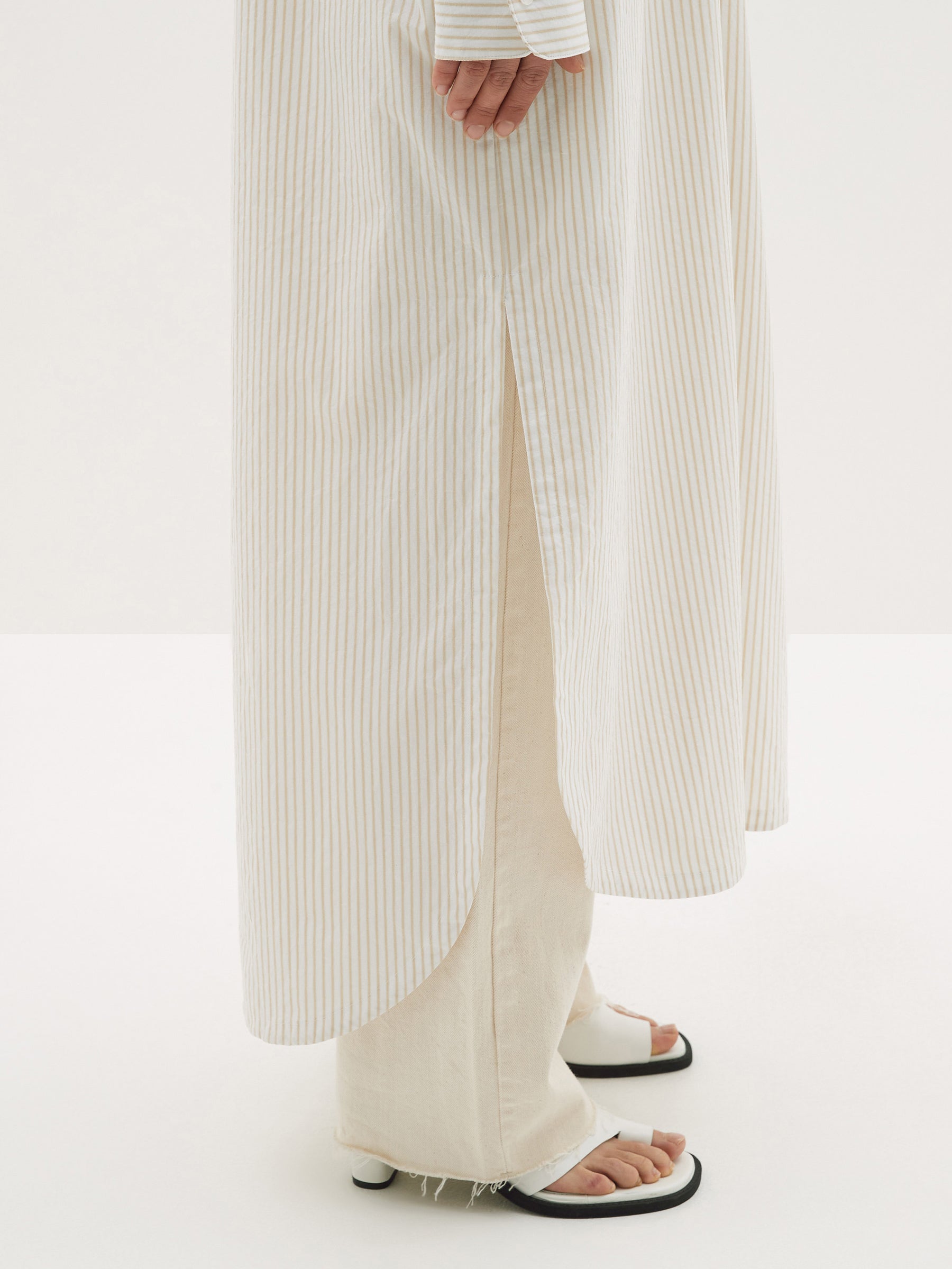 stripe tunic dress