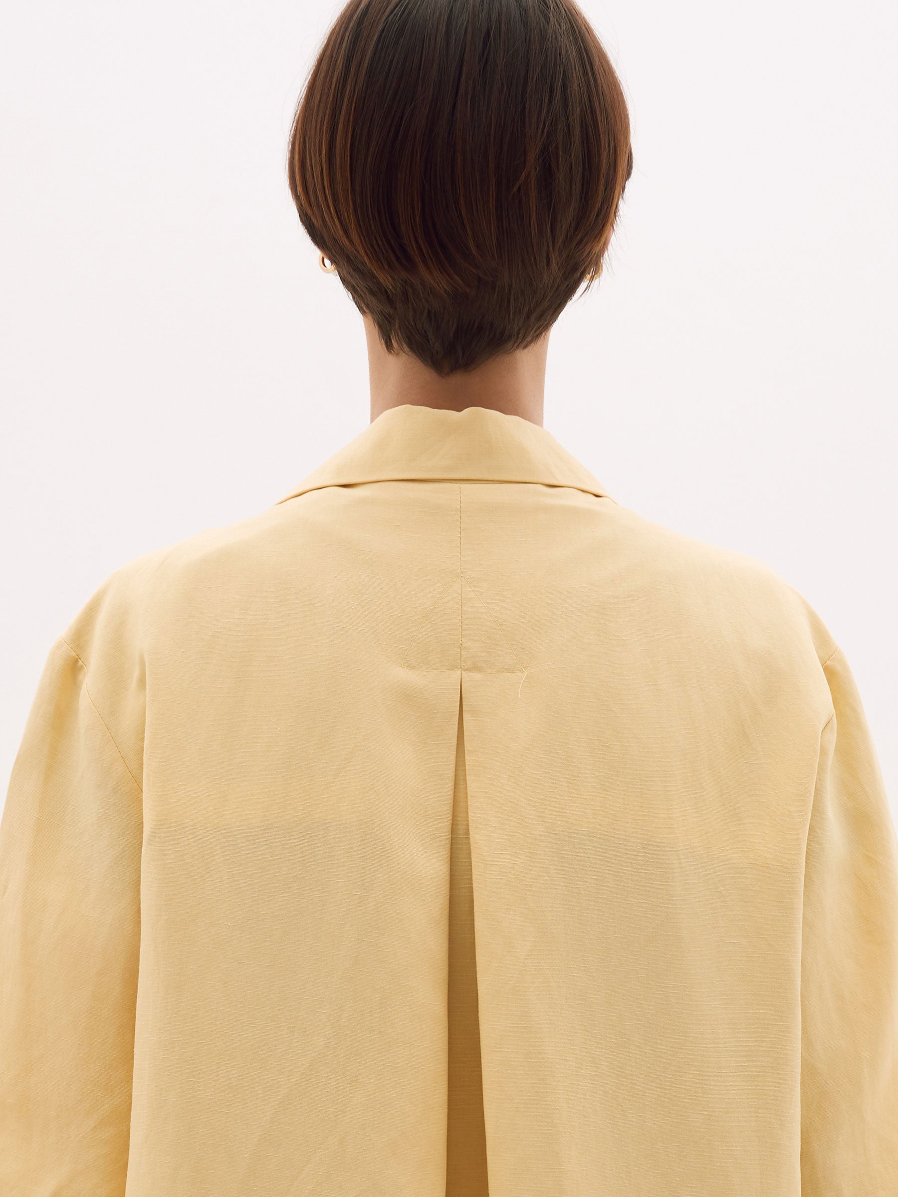 viscose linen short sleeve shirt