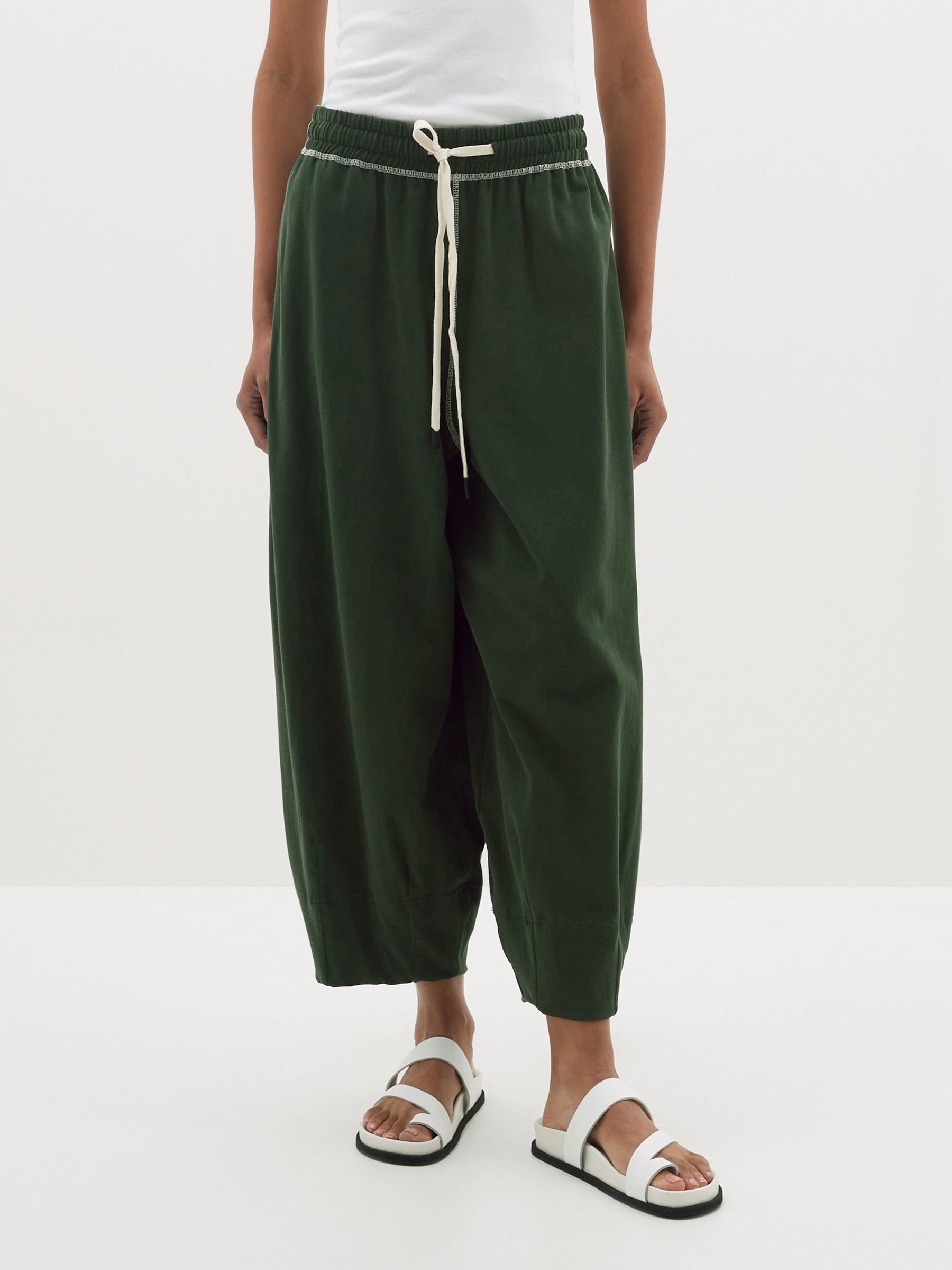 voluminous jersey pant