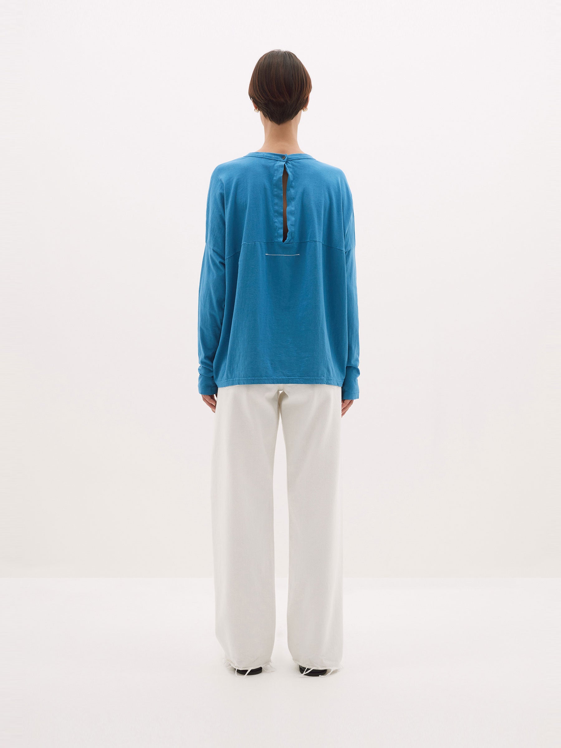 slouch circle long sleeve t.shirt