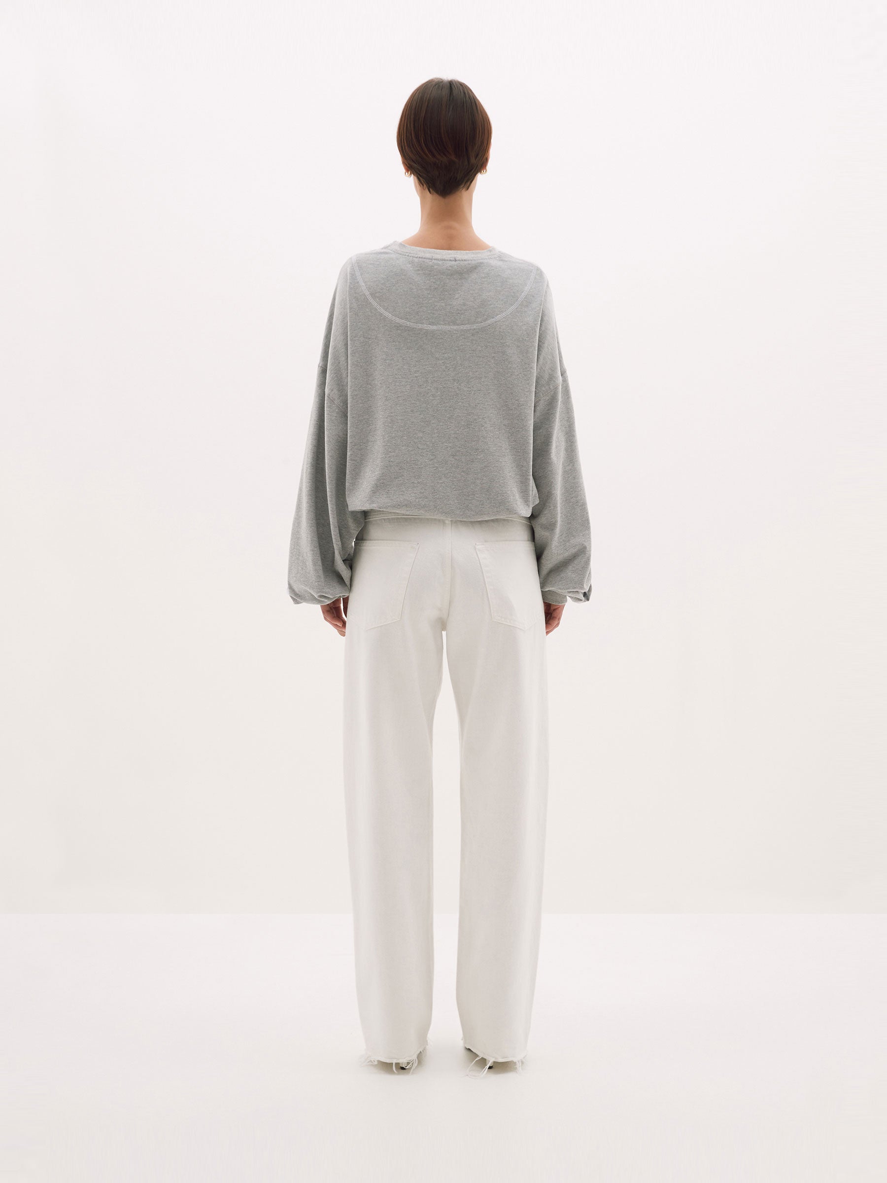 athletic stripe contrast sweat