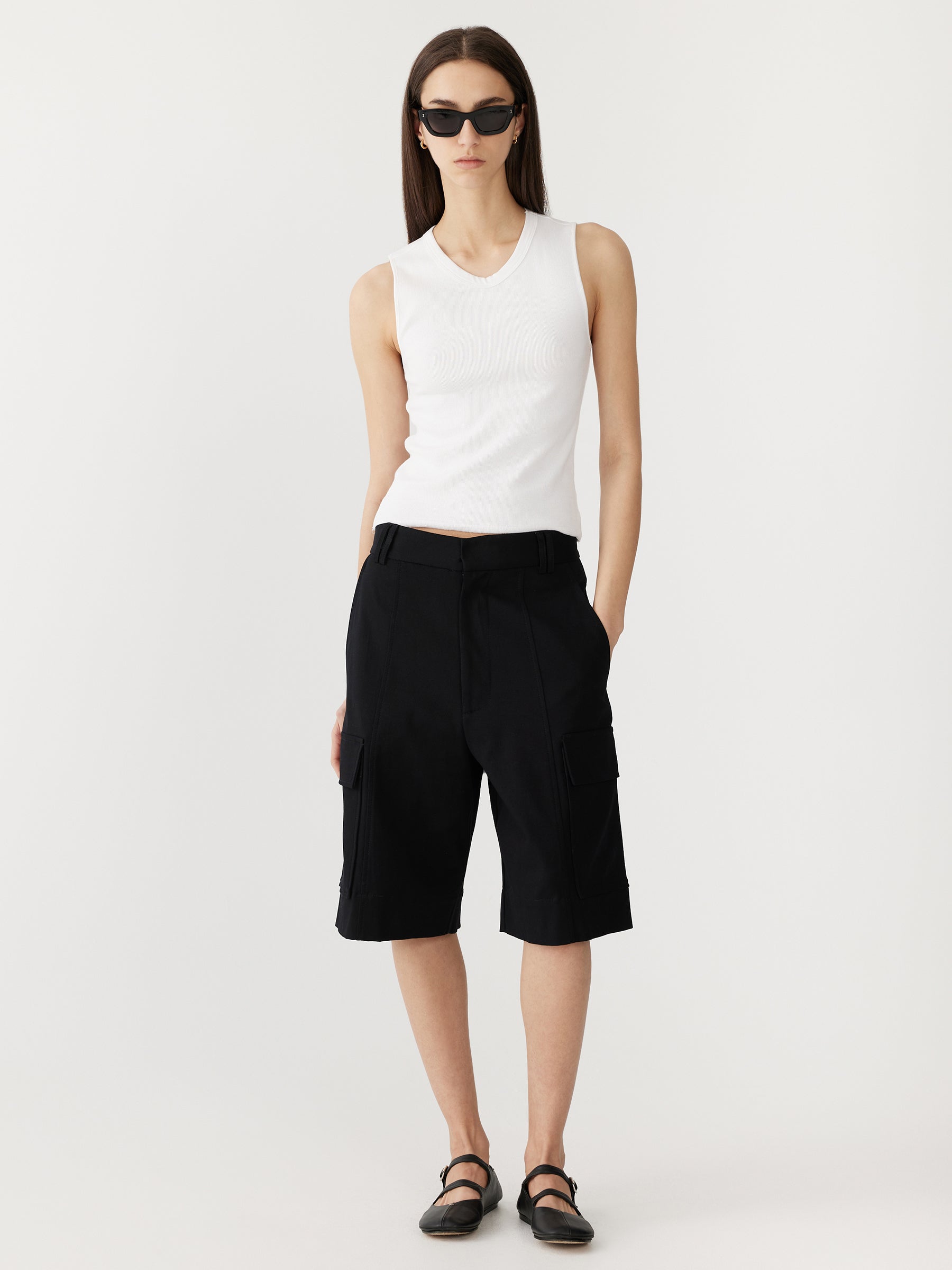 pocket detail short