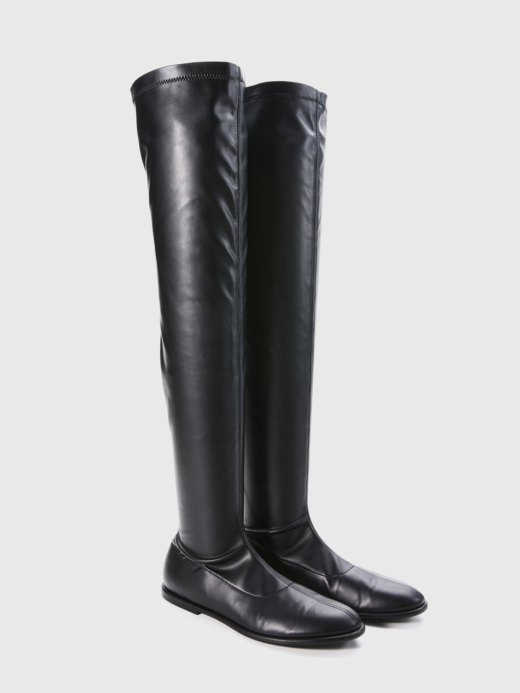 over the knee flat boot – BASSIKE - Main Image