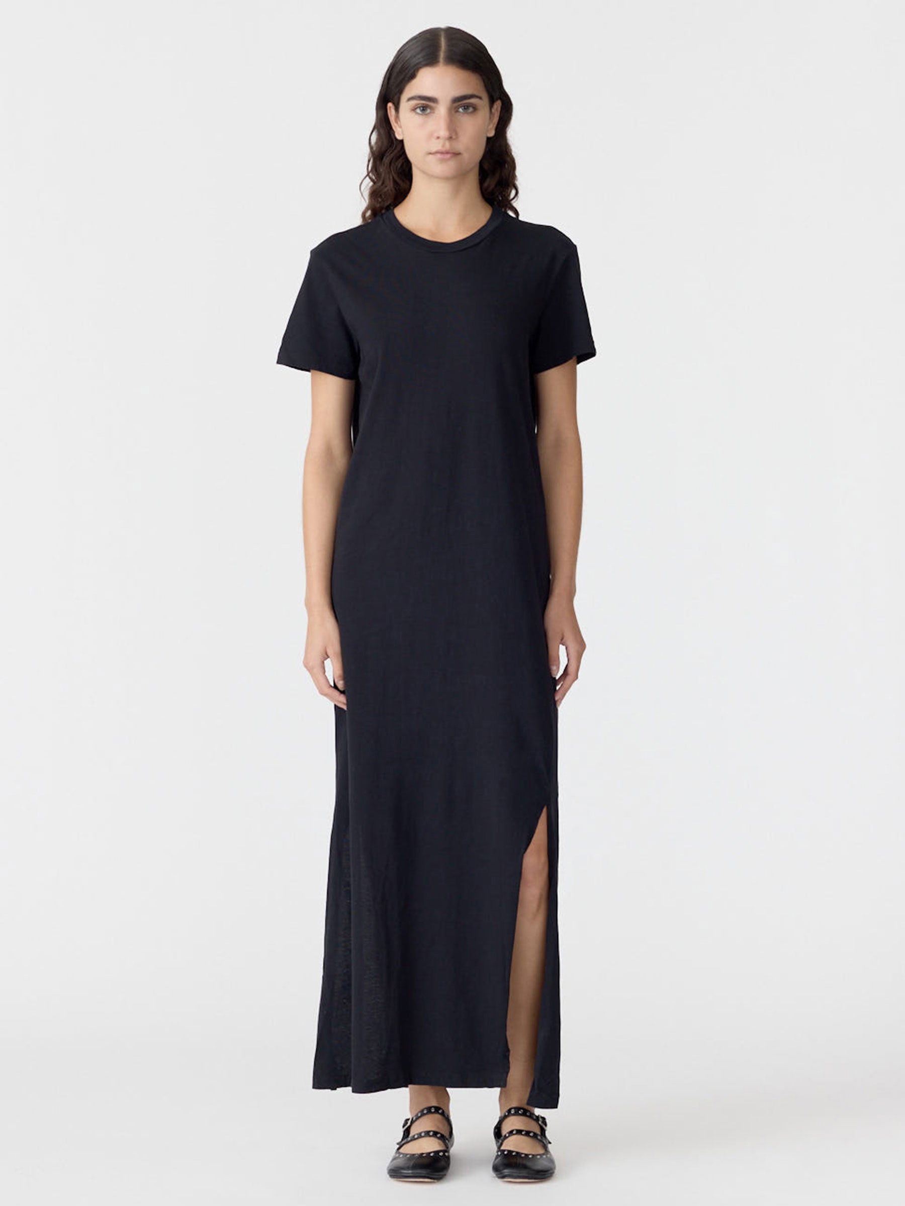 Longerline T-Shirt Dress BASSIKE Longerline T-Shirt Dress BASSIKE