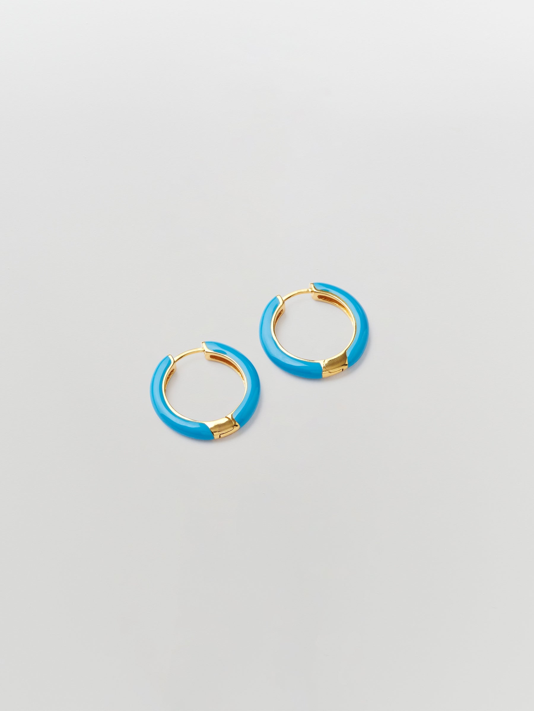 sener besim turquoise enamel hoop